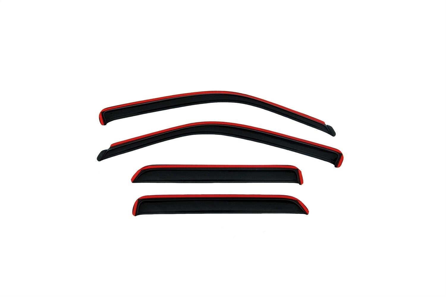 Auto Ventshade AVS 194167 Ventvisor® In-Channel Deflector 4 pc.; Smoke; Auto Ventshade AVS 194167