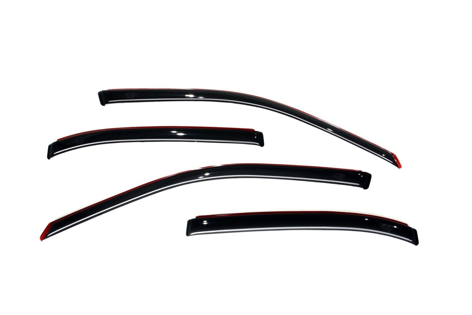 Auto Ventshade AVS 194213 Ventvisor® In-Channel Deflector 4 pc.; Smoke; Auto Ventshade AVS 194213