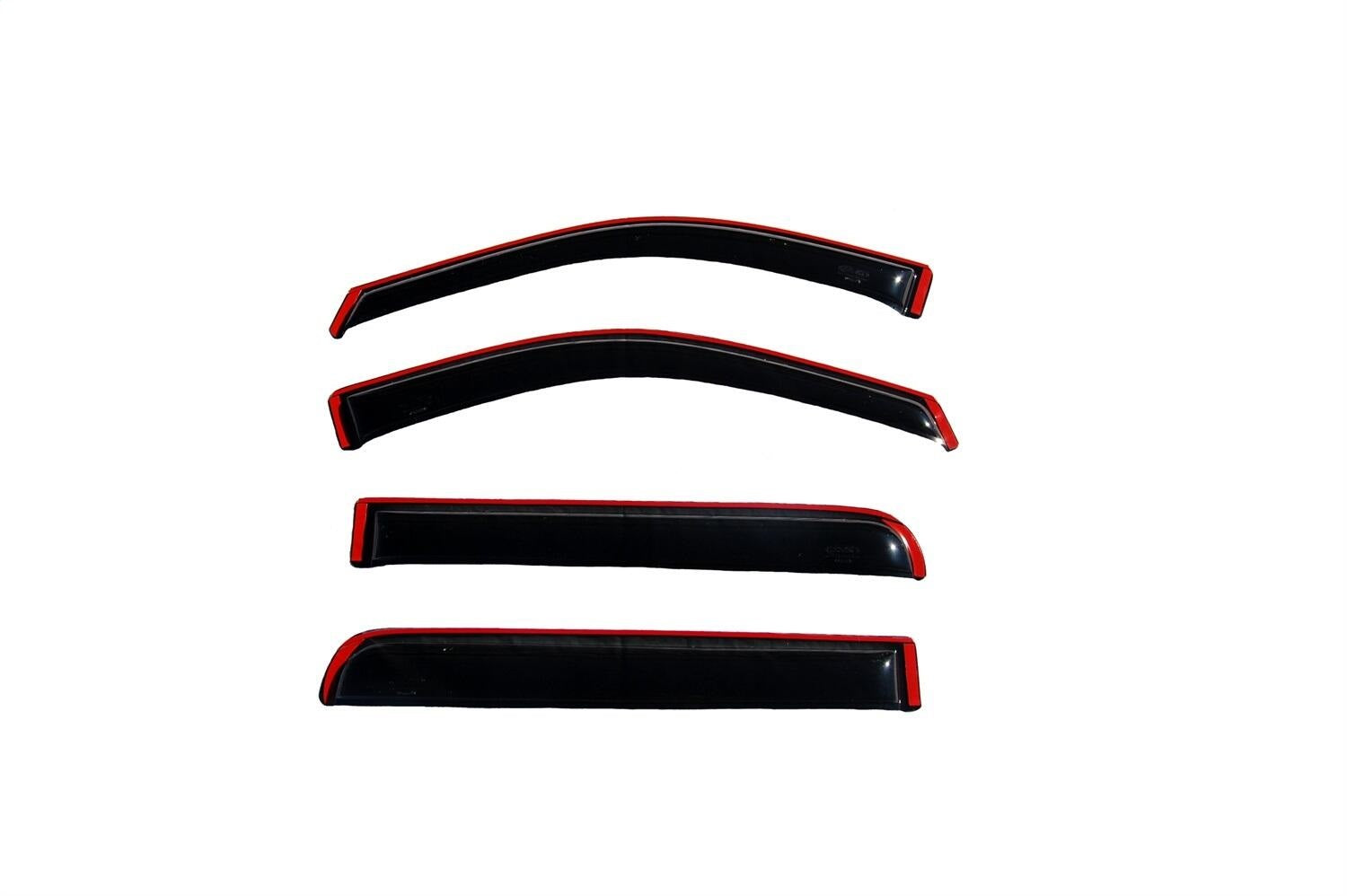 Auto Ventshade AVS 194443 Ventvisor® In-Channel Deflector 4 pc.; Smoke; Auto Ventshade AVS 194443