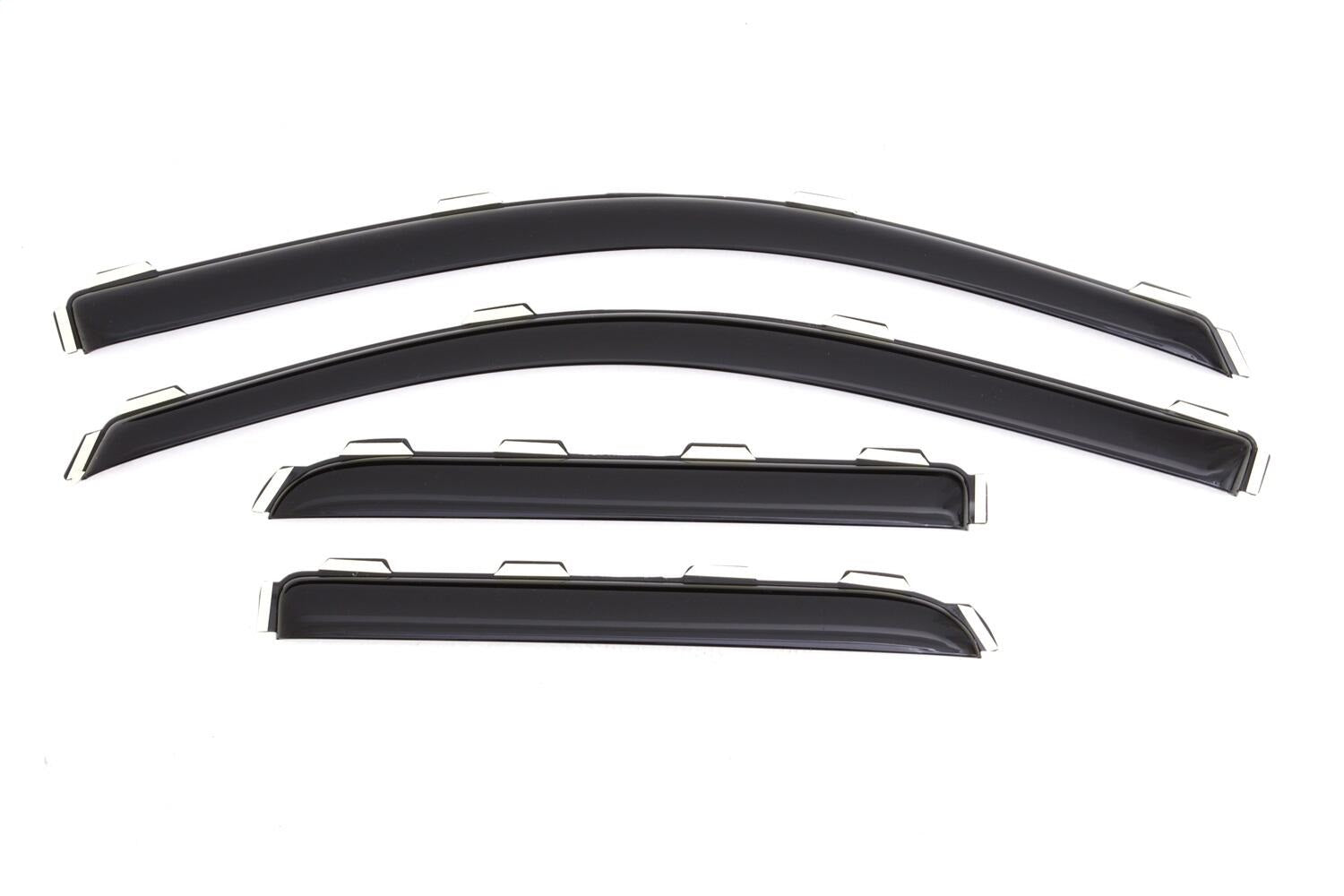 Auto Ventshade AVS 194528 Ventvisor® In-Channel Deflector 4 pc.; Smoke; Auto Ventshade AVS 194528