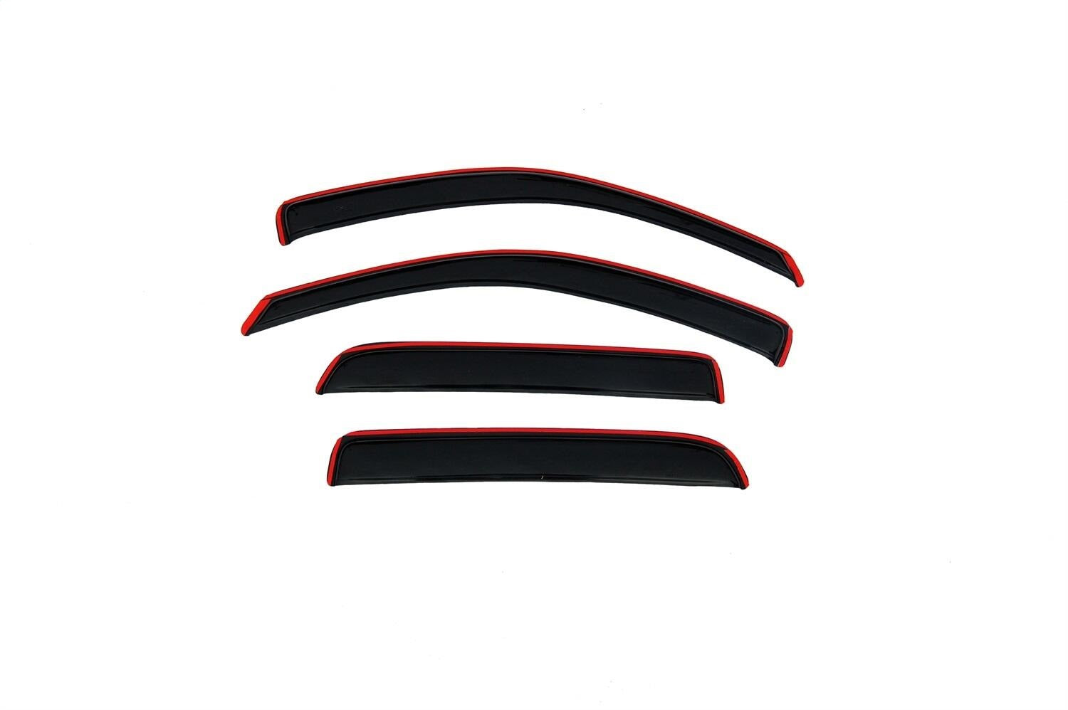 Auto Ventshade AVS 194656 Ventvisor® In-Channel Deflector 4 pc.; Smoke; Auto Ventshade AVS 194656