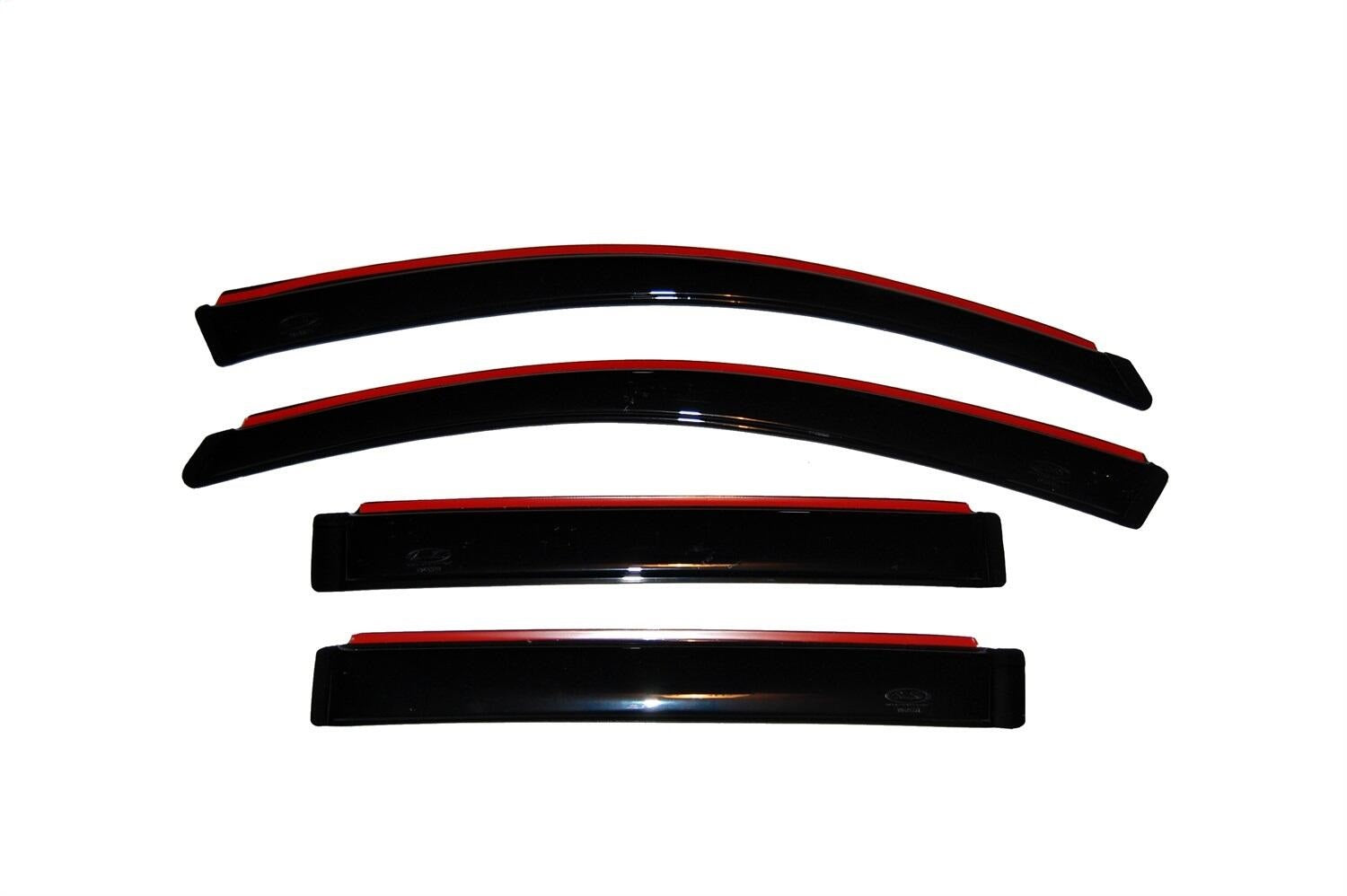 Auto Ventshade AVS 194837 Ventvisor® In-Channel Deflector 4 pc.; Smoke; Auto Ventshade AVS 194837