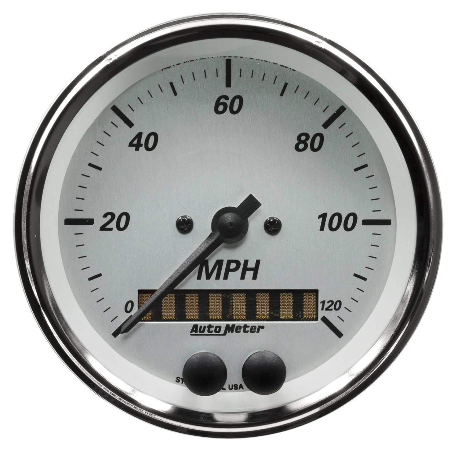AutoMeter 1949 GAUGE; SPEEDOMETER; 3 3/8in.; 120MPH; GPS; AMERICAN PLATINUM AutoMeter 1949