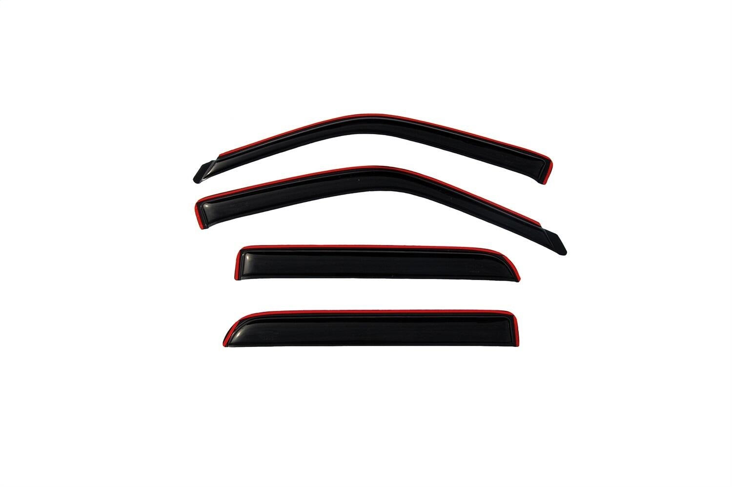 Auto Ventshade AVS 194949 Ventvisor® In-Channel Deflector 4 pc.; Smoke; Auto Ventshade AVS 194949