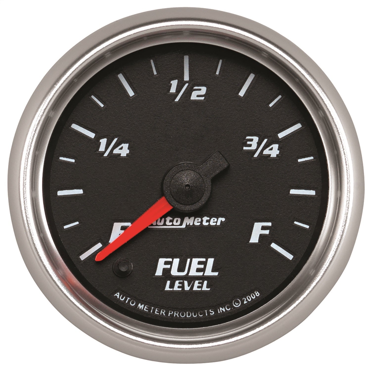 AutoMeter 19609 GAUGE; FUEL LEVEL; 2 1/16in.; 0-280O PROGRAMMABLE; BLACK; PRO-CYCLE AutoMeter 19609