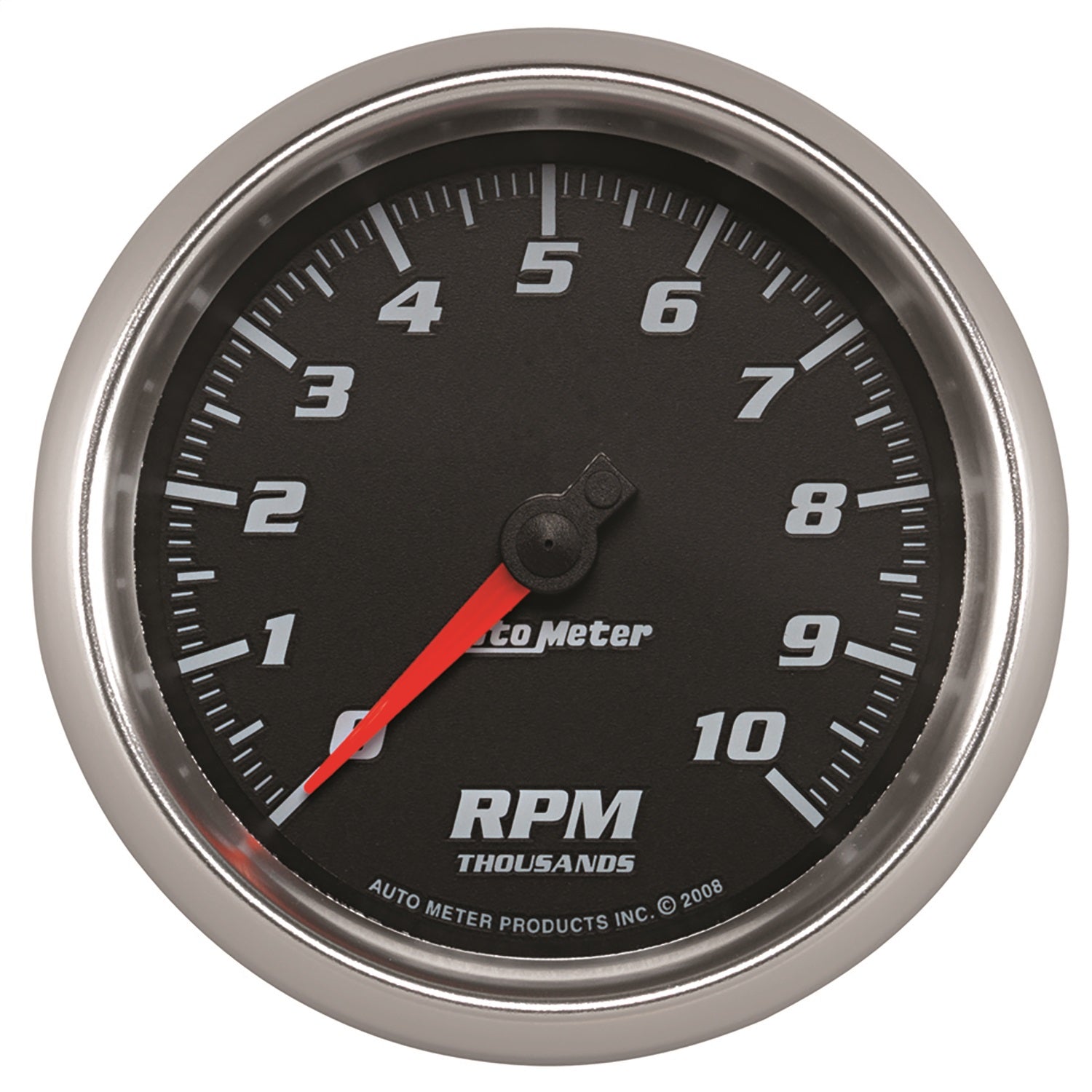 AutoMeter 19698 GAUGE; TACHOMETER; 3 3/8in.; 10K RPM; BLACK; PRO-CYCLE AutoMeter 19698