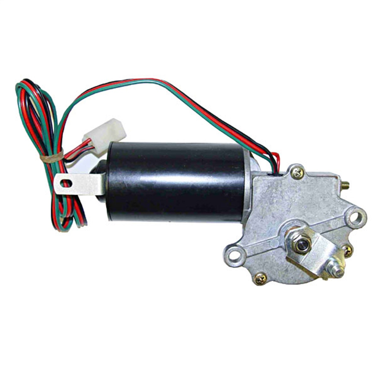 Omix 19715.01 Windshield Wiper Motor; Front; Bottom Mount; Omix 19715.01