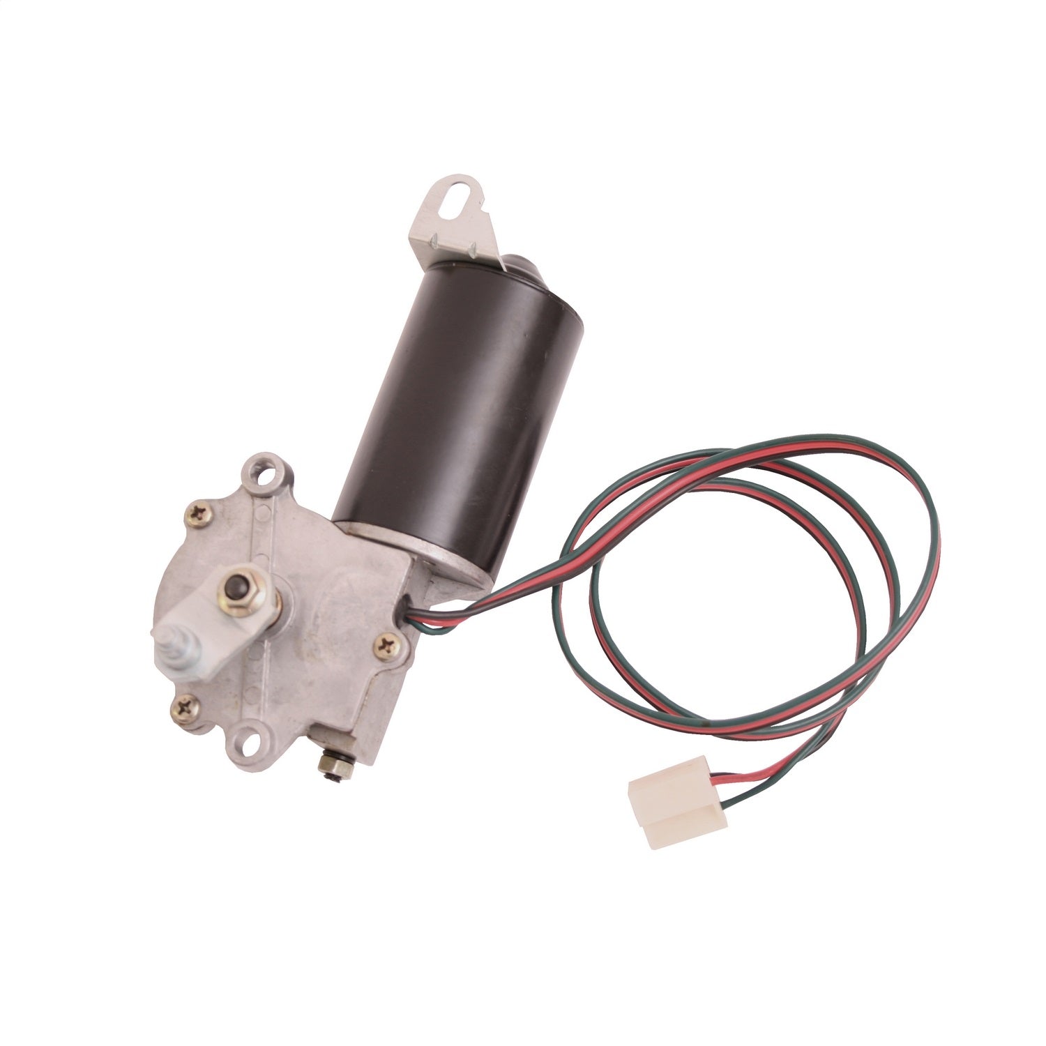 Omix 19715.02 Windshield Wiper Motor; Front; w/3 Wire Plug; Omix 19715.02