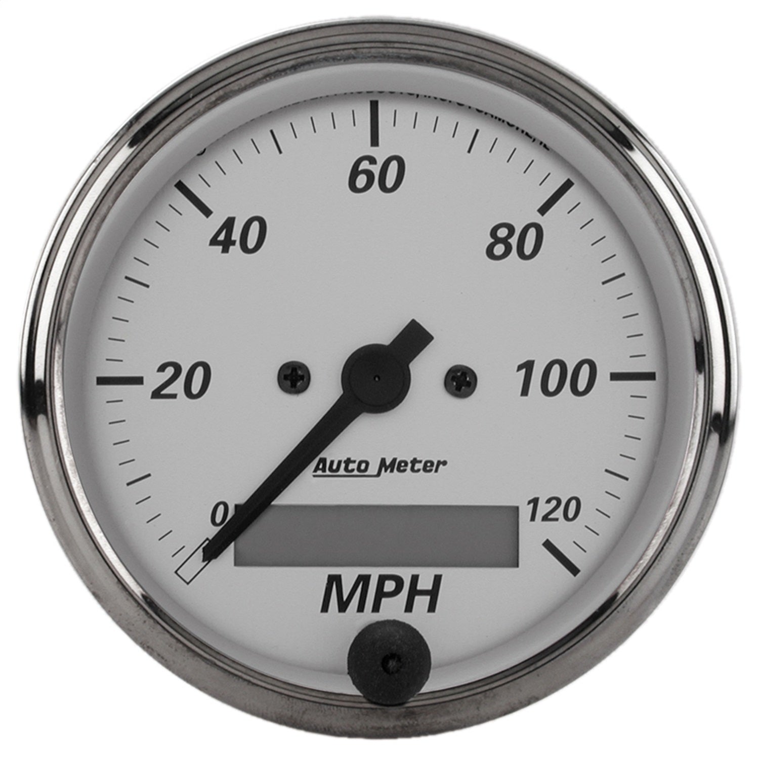 AutoMeter 1988 GAUGE; SPEEDOMETER; 3 1/8in.; 120MPH; ELEC. PROGRAM.; AMERICAN PLATINUM AutoMeter 1988