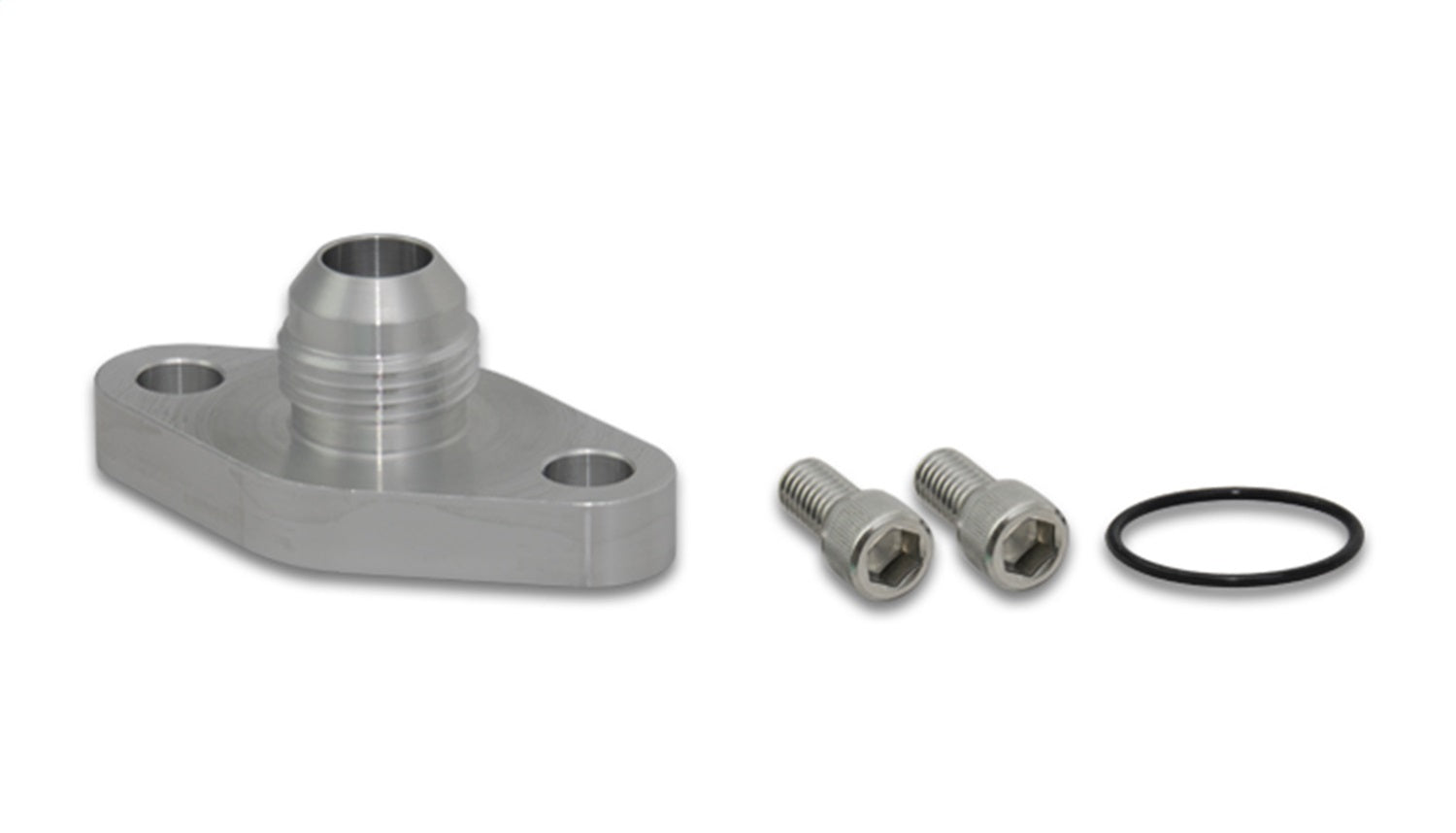 Vibrant Performance 19880 Oil Drain Flange; with -10AN Male for Garrett GT6041; Vibrant Performance 19880