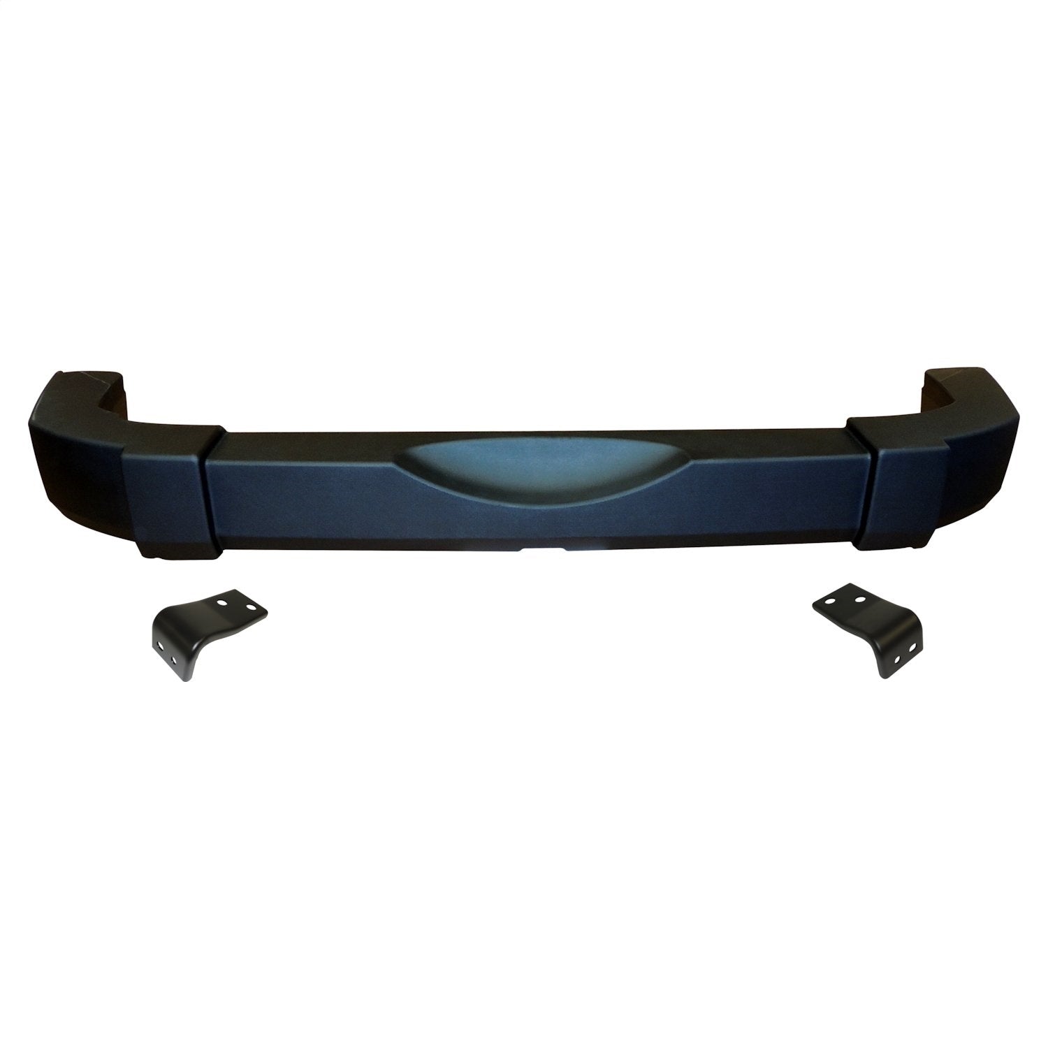 Crown Automotive Jeep Replacement 1BD22RXFADK Rear Bumper; Incl. Bumper Brackets; Crown Automotive Jeep Replacement 1BD22RXFADK