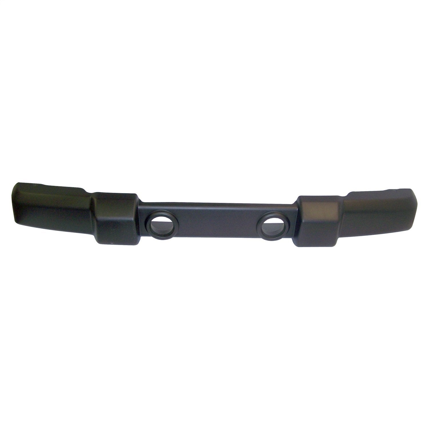 Crown Automotive Jeep Replacement 1FN67RXFAA Front Bumper Fascia; Black; Textured; w/Fog Lamps And Tow Hook Holes; Crown Automotive Jeep Replacement 1FN67RXFAA