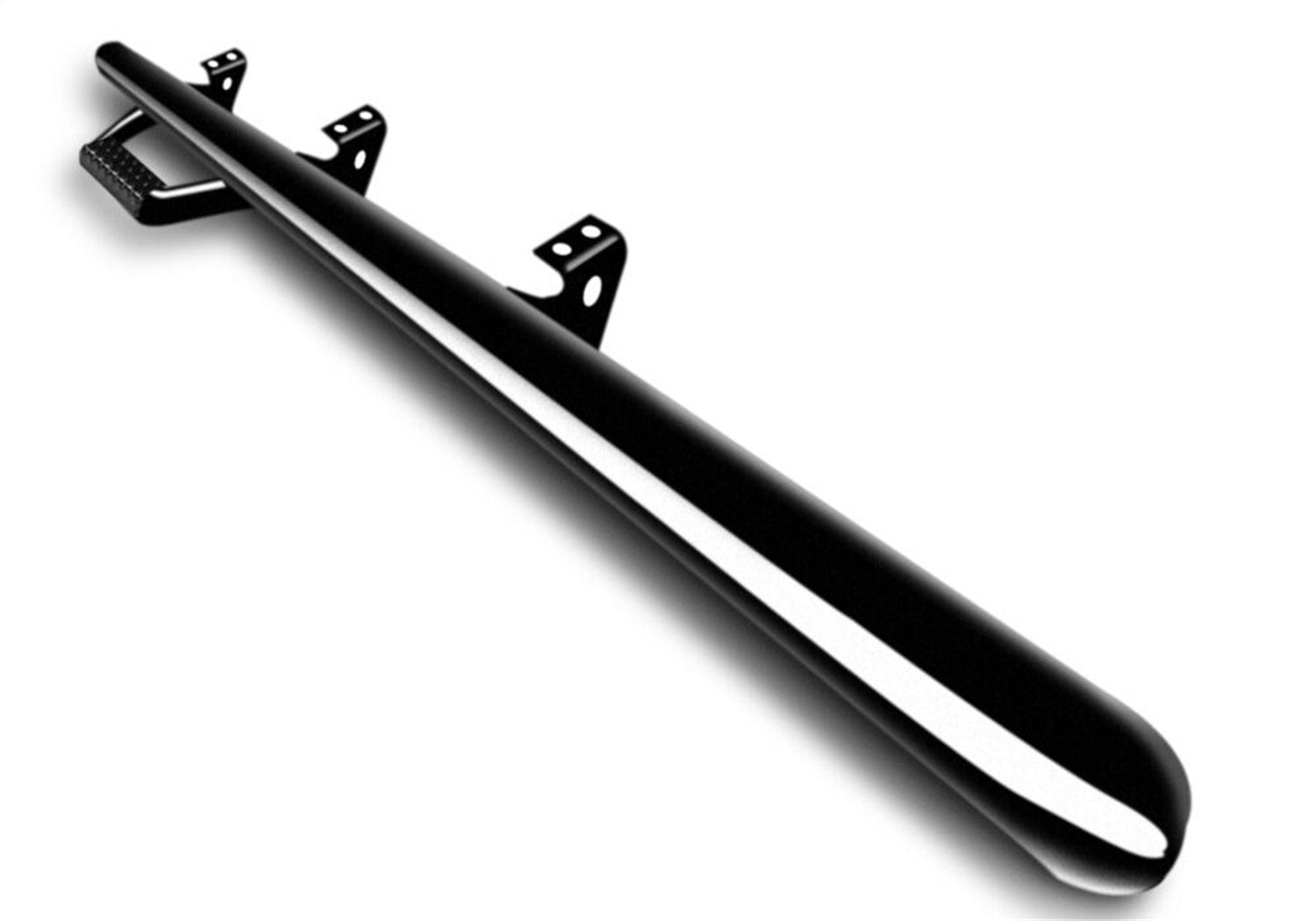 N-Fab C9946RC Nerf Step-Cab Len (1 Stp)-99-06 (07 Cls) Silv/Sierra 1500/2500 Reg-GlossBlk N-Fab C9946RC