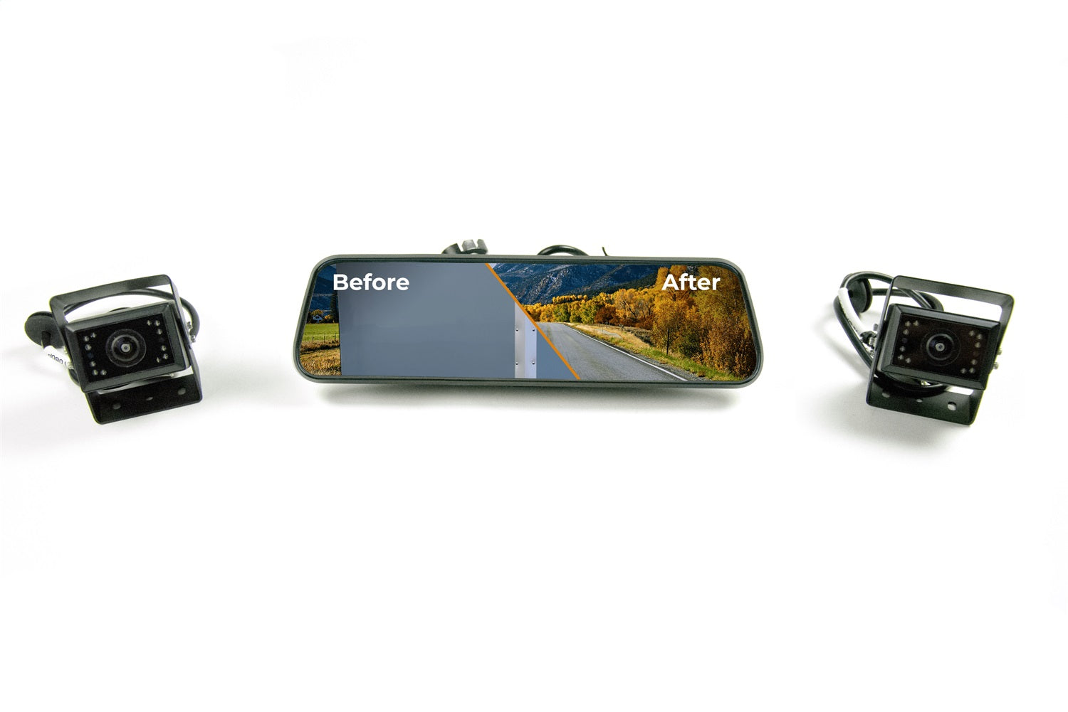 Brandmotion TRNS-2120 Transparent Trailer® HD Mirror Rear Vision System Brandmotion TRNS-2120