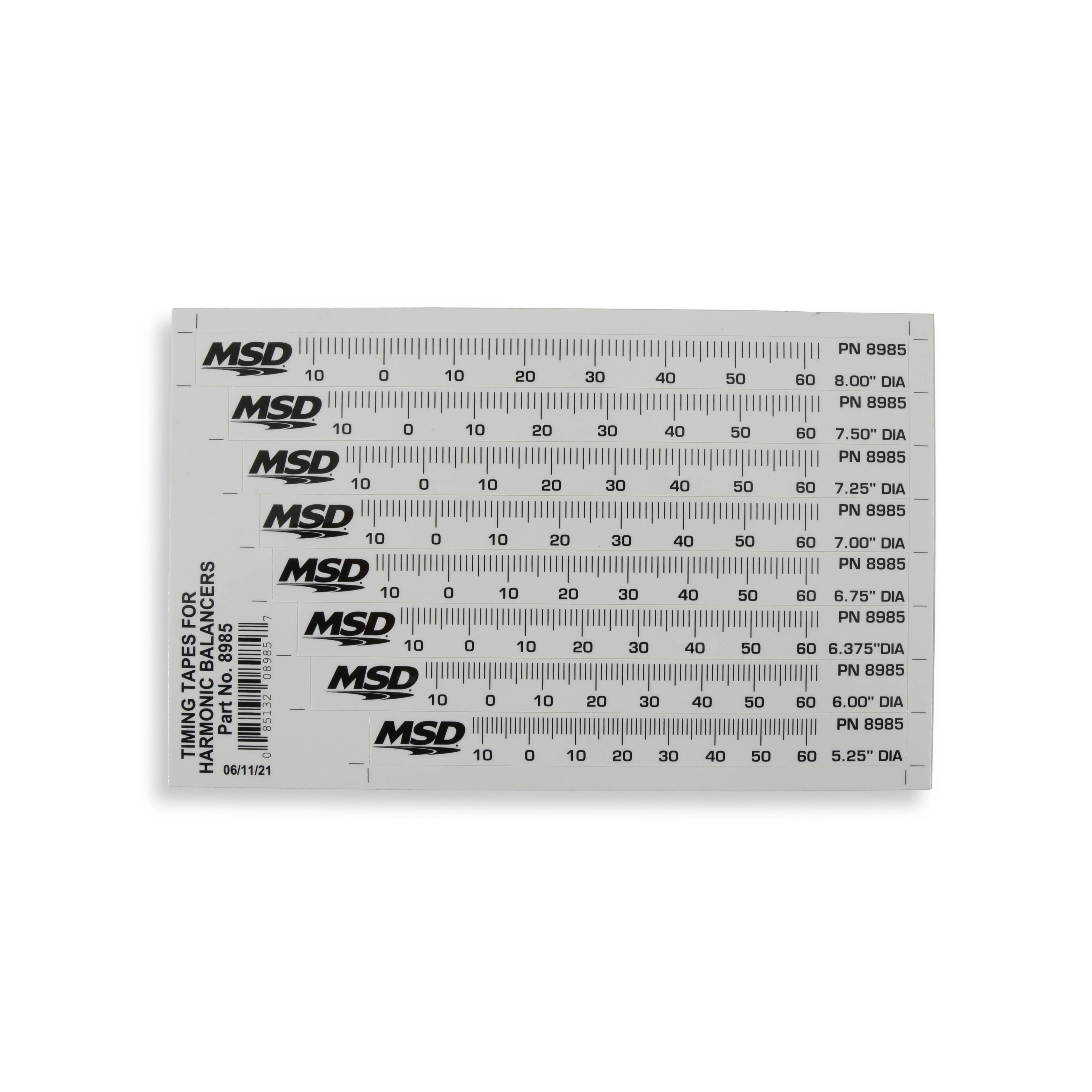 MSD 8985 HARMONIC BALANER TIMING MSD 8985
