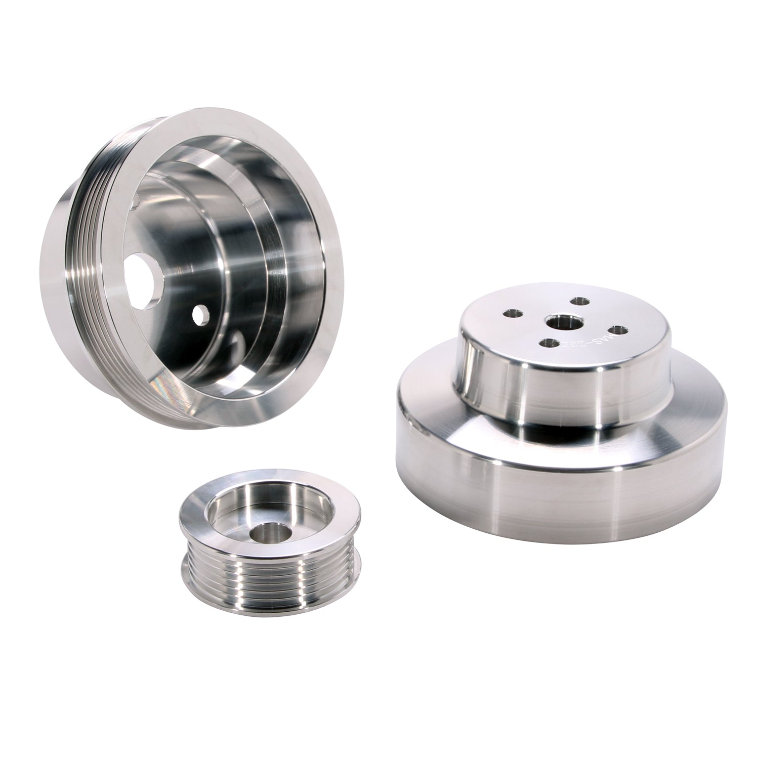 BBK Performance Parts 1603 Under Drive Pulley Set 5.0/5.7L GM Truck 88-95 BBK Performance Parts 1603