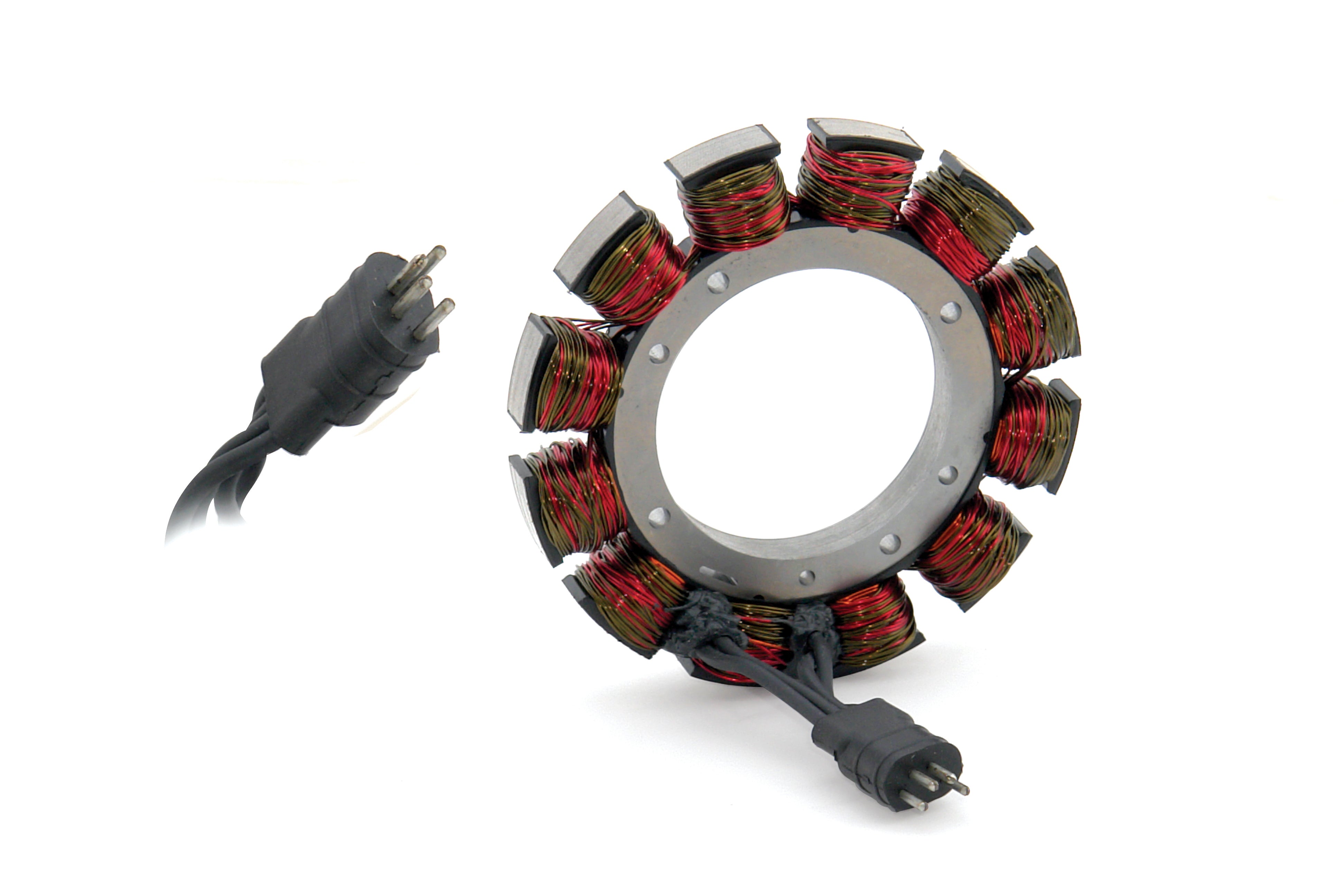 ACCEL 152101 Generator Stator; Unmolded; 15 AMP; Fits 1970-75 Harley Davidson Big Twin; ACCEL 152101