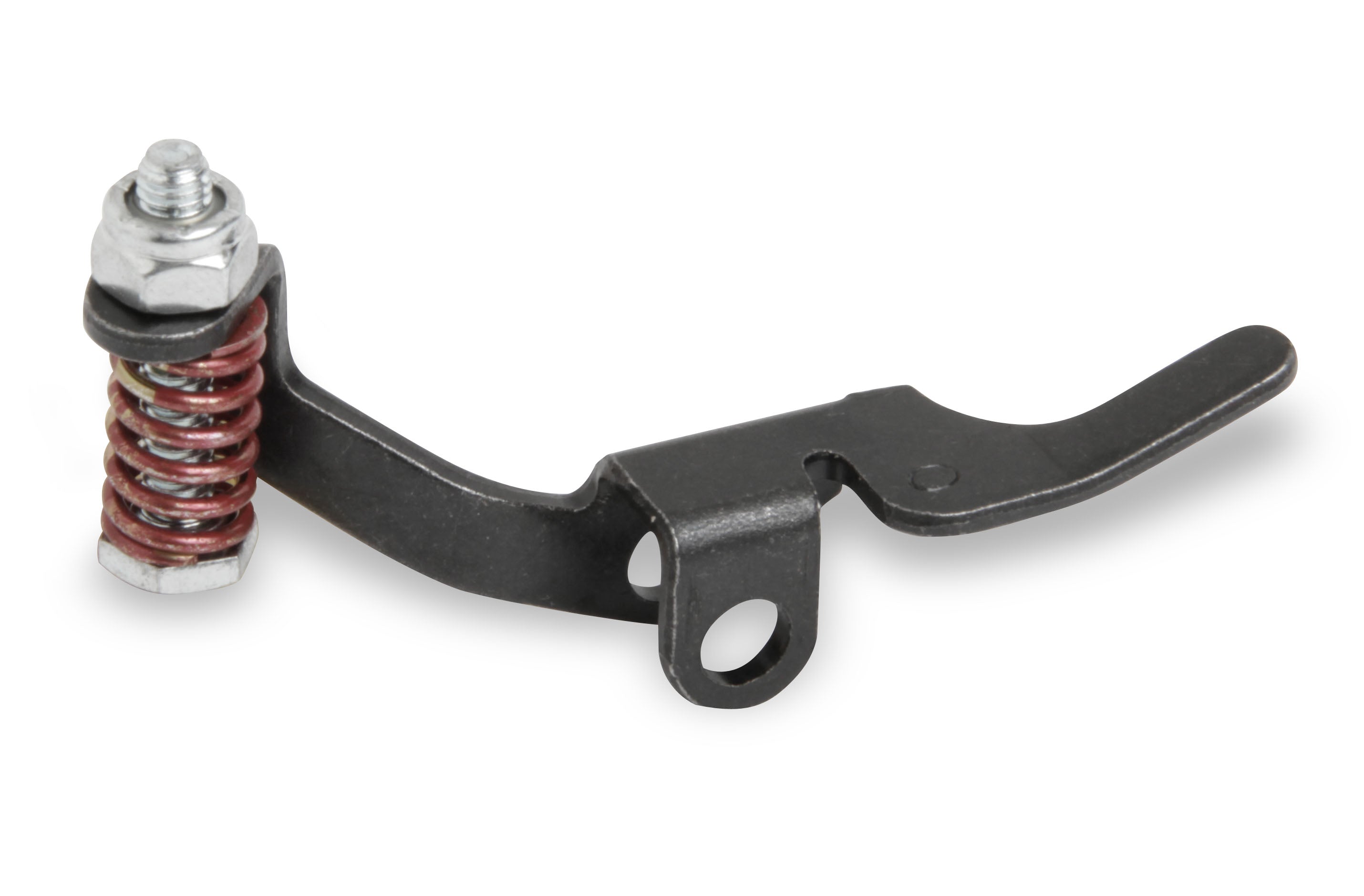 Black/metal 30cc accelerator pump lever with red adjustment spring