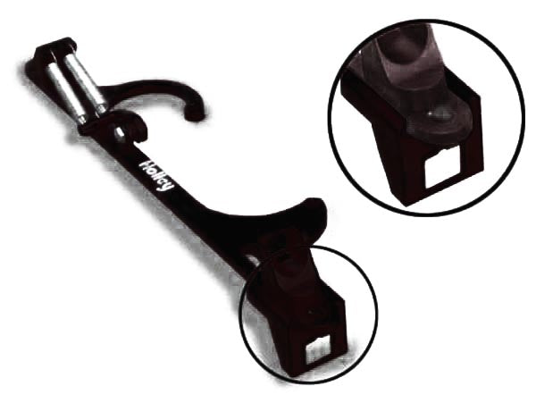 Holley 20-119 Detent Cable Bracket; For Use w/PN[20-112] Throttle Cable Bracket; Holley 20-119