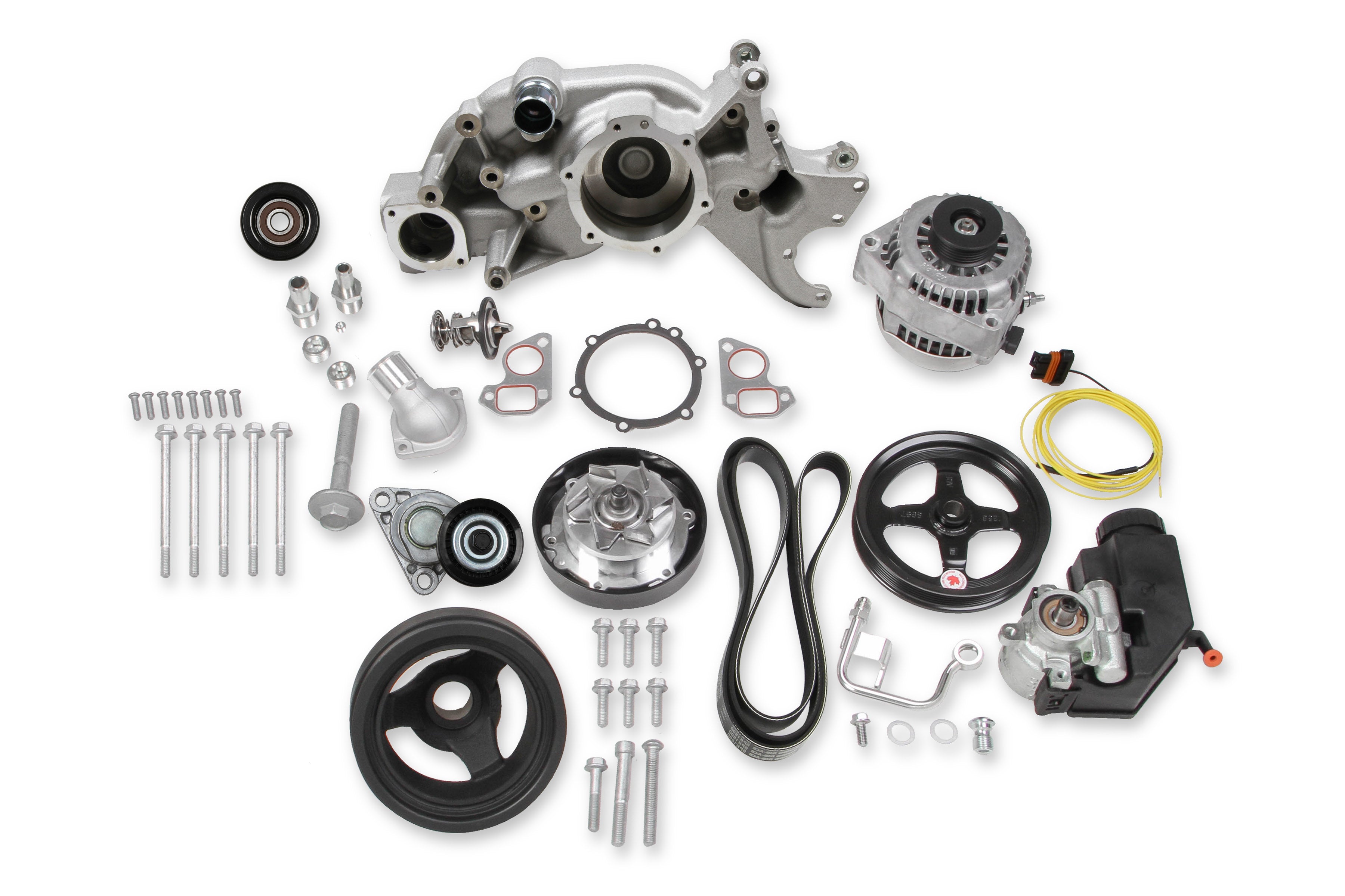 Holley 20-186 Mid-Mount Complete Race Accessory System Holley 20-186