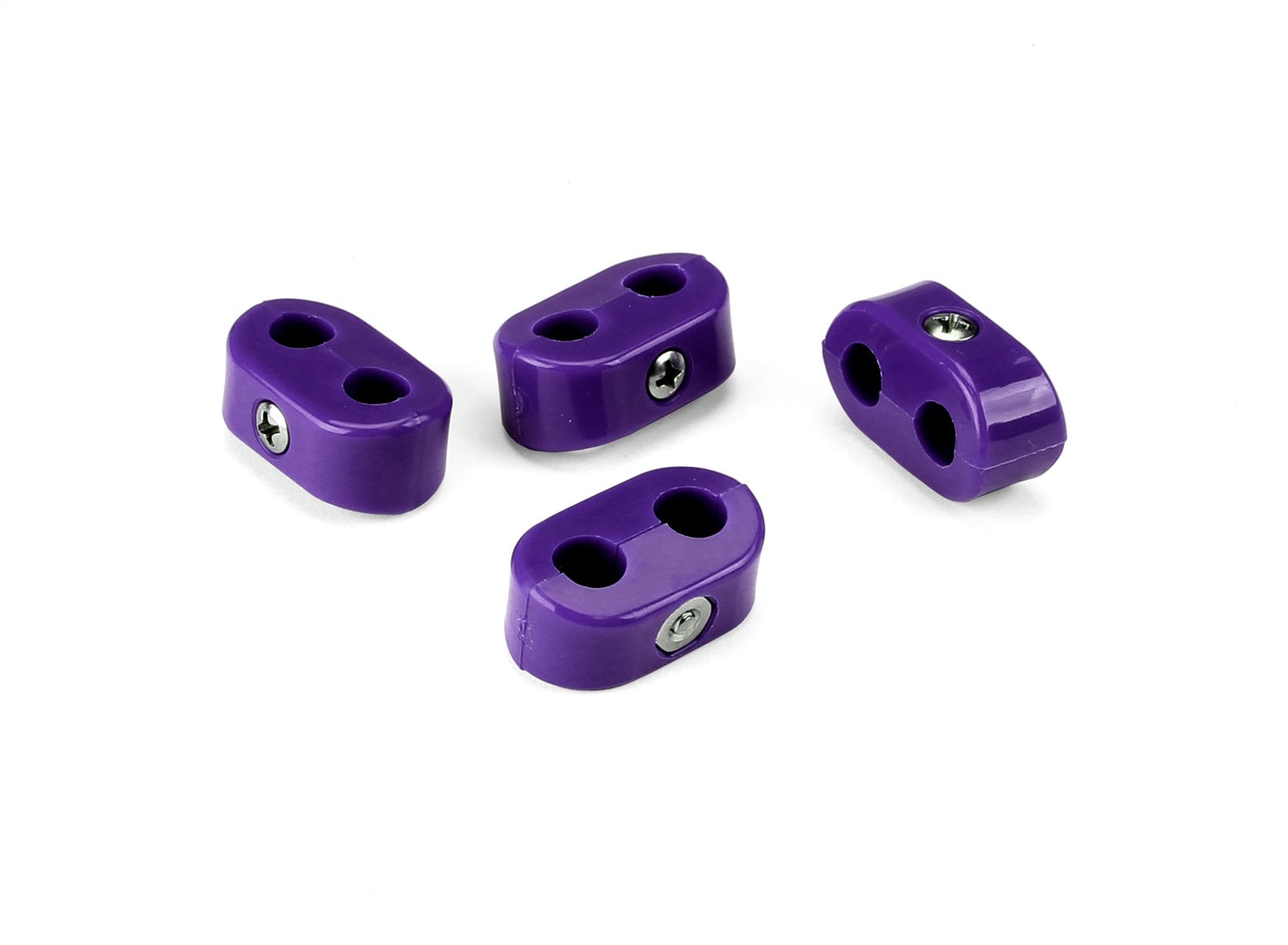 Lokar 20-323-20 Double Place T Clamp; 5/16 in.-5/16 in; 6 Pieces; Purple; Lokar 20-323-20