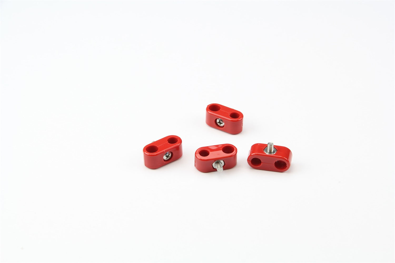 Lokar 20-327-13 Double Place T Clamp; 5/16 in.-3/8 in; 4 Pieces; Red; Lokar 20-327-13