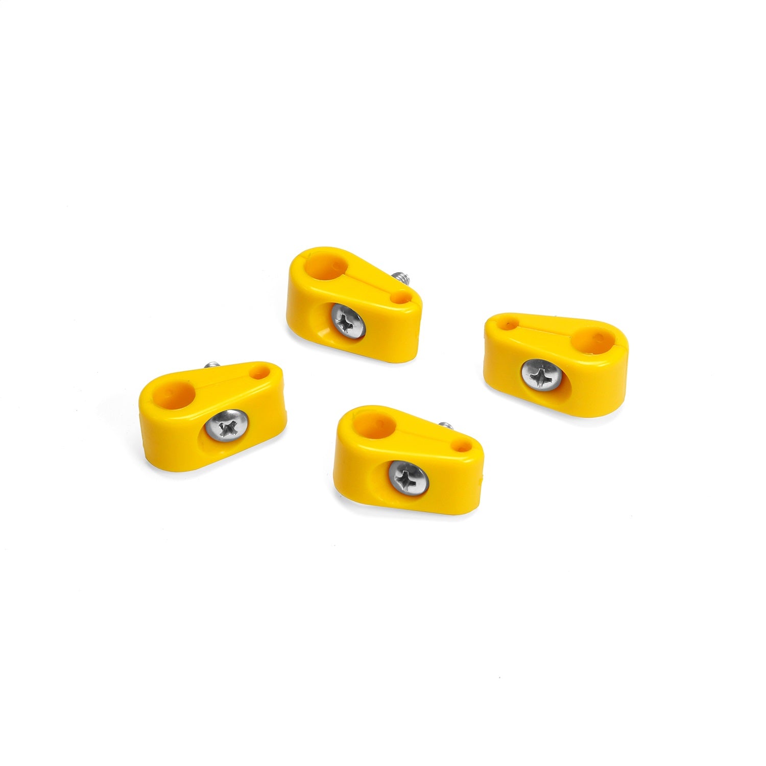 Lokar 20-357-15 Double Place T Clamp; 3/8 in.-3/16 in; 4 Pieces; Yellow; Lokar 20-357-15