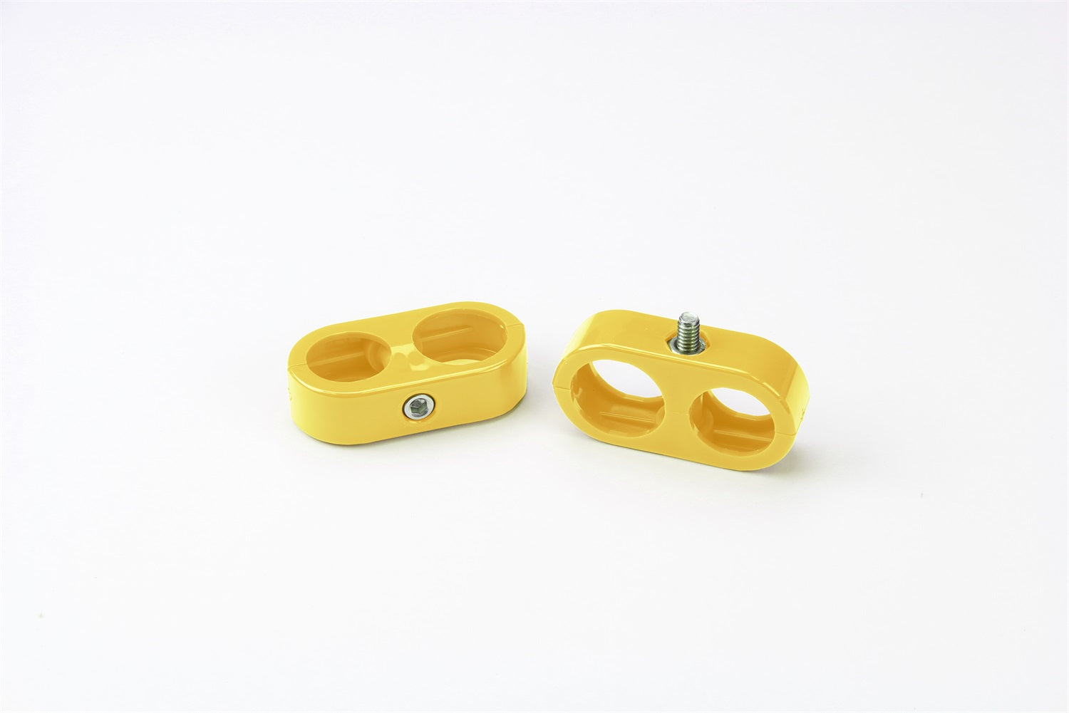 Lokar 20-823-15 Heater/AC T Clamp; 13/16 in.-15/16 in; 1/2 in.-5/8 in. ID; 2 Pieces; Yellow; Lokar 20-823-15