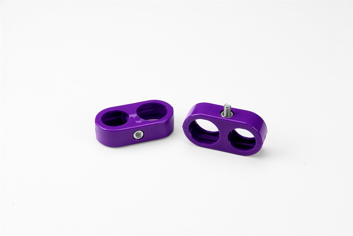 Lokar 20-823-20 Heater/AC T Clamp; 13/16 in.-15/16 in; 1/2 in.-5/8 in. ID; 2 Pieces; Purple; Lokar 20-823-20