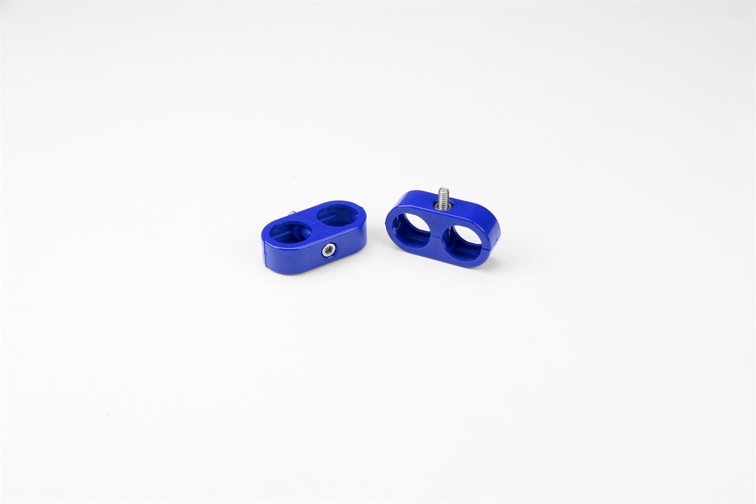 Lokar 20-835-12 Heater/AC T Clamp; 15/16 in.-15/16 in; 5/8 in.-5/8 in. ID; 2 Pieces; Blue; Lokar 20-835-12