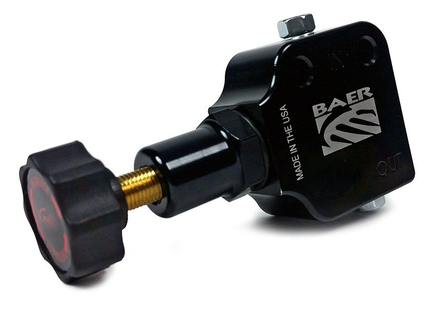 Baer Brake Systems 2000035 General Fit Proportioning Valve with Adjustable Knob, & Fittings Baer Brake Systems 2000035