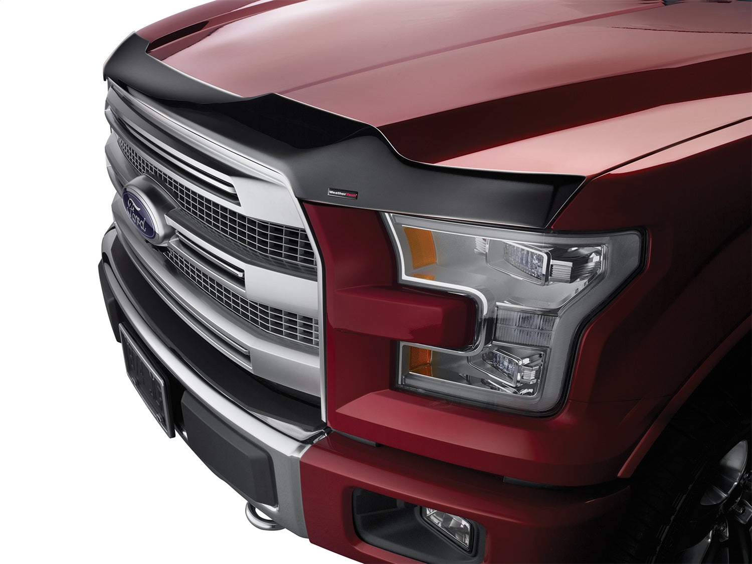 Weathertech 55208 Low Profile Aerodynamic Hood Protector; Dark Smoke; Weathertech 55208