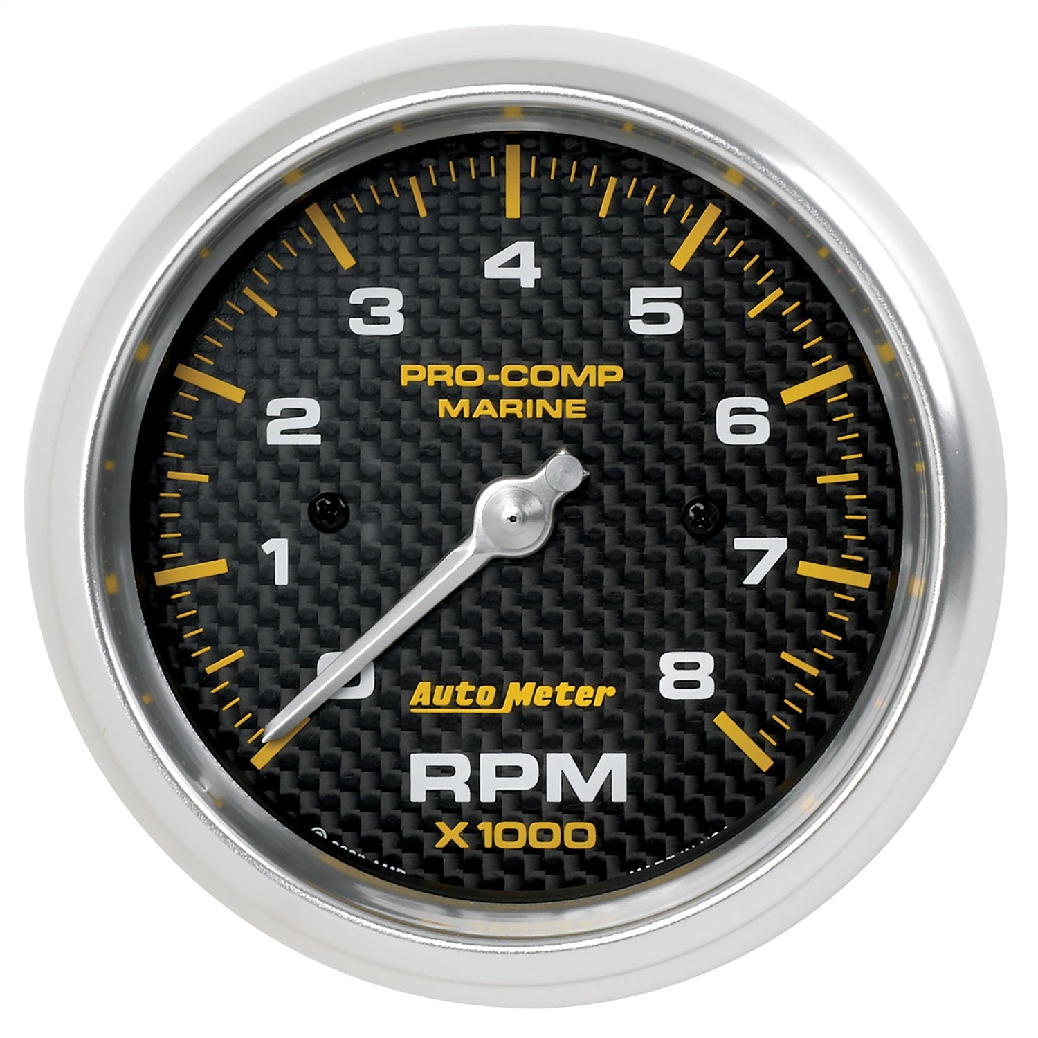 AutoMeter 200779-40 3-3/8in. IN-DASH TACHOMETER; 0-8;000 RPM; MARINE CARBON FIBER AutoMeter 200779-40