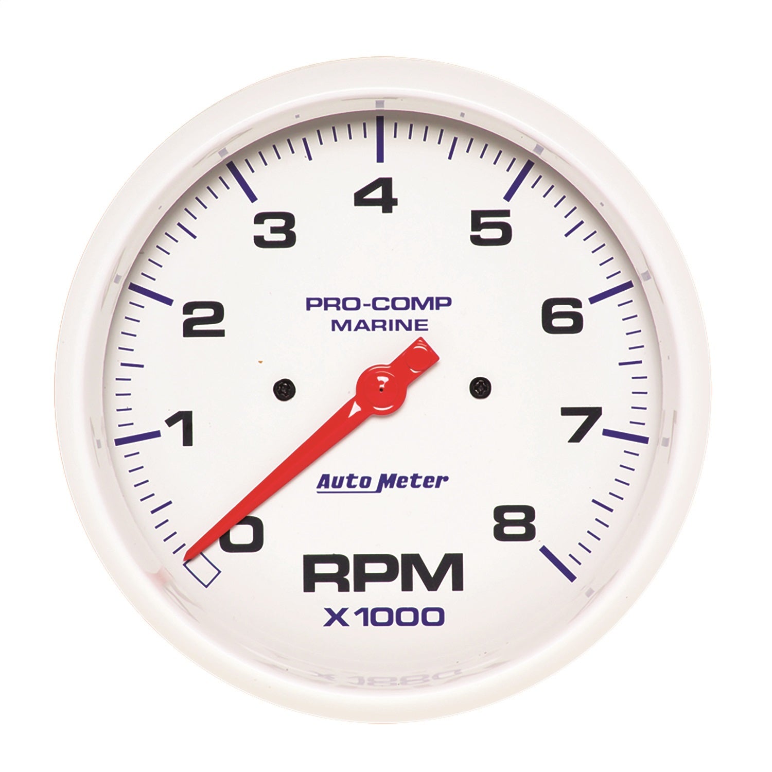 AutoMeter 200797 5in. IN-DASH TACHOMETER; 0-8;000 RPM; MARINE WHITE AutoMeter 200797