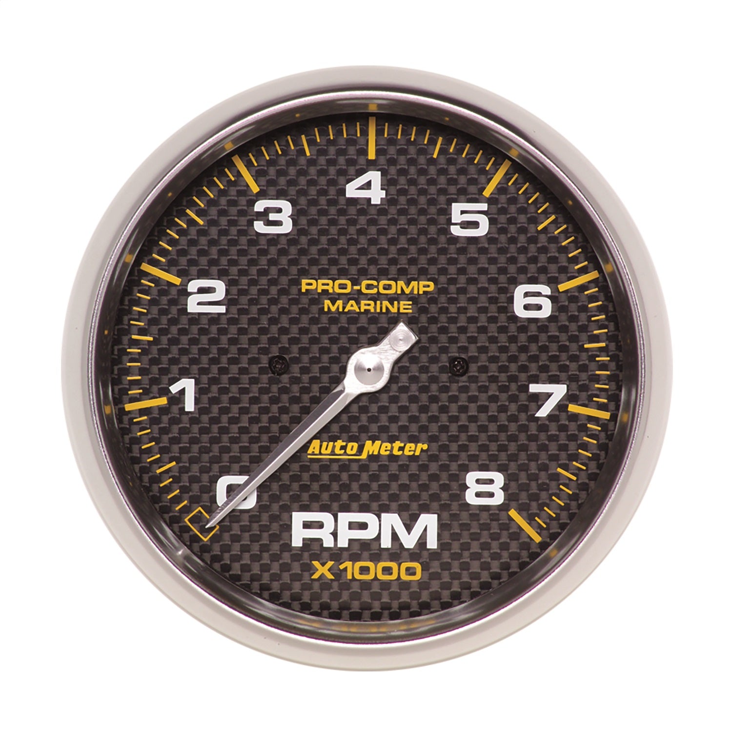 AutoMeter 200797-40 5in. IN-DASH TACHOMETER; 0-8;000 RPM; MARINE CARBON FIBER AutoMeter 200797-40