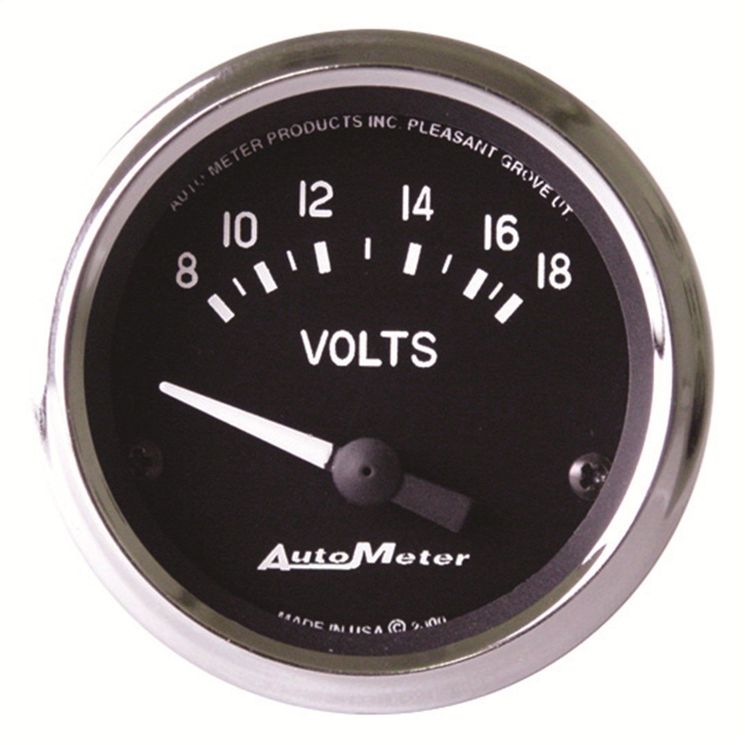 AutoMeter 201009 GAUGE; VOLTMETER; 2 1/16in.; 18V; ELECTRIC; COBRA AutoMeter 201009