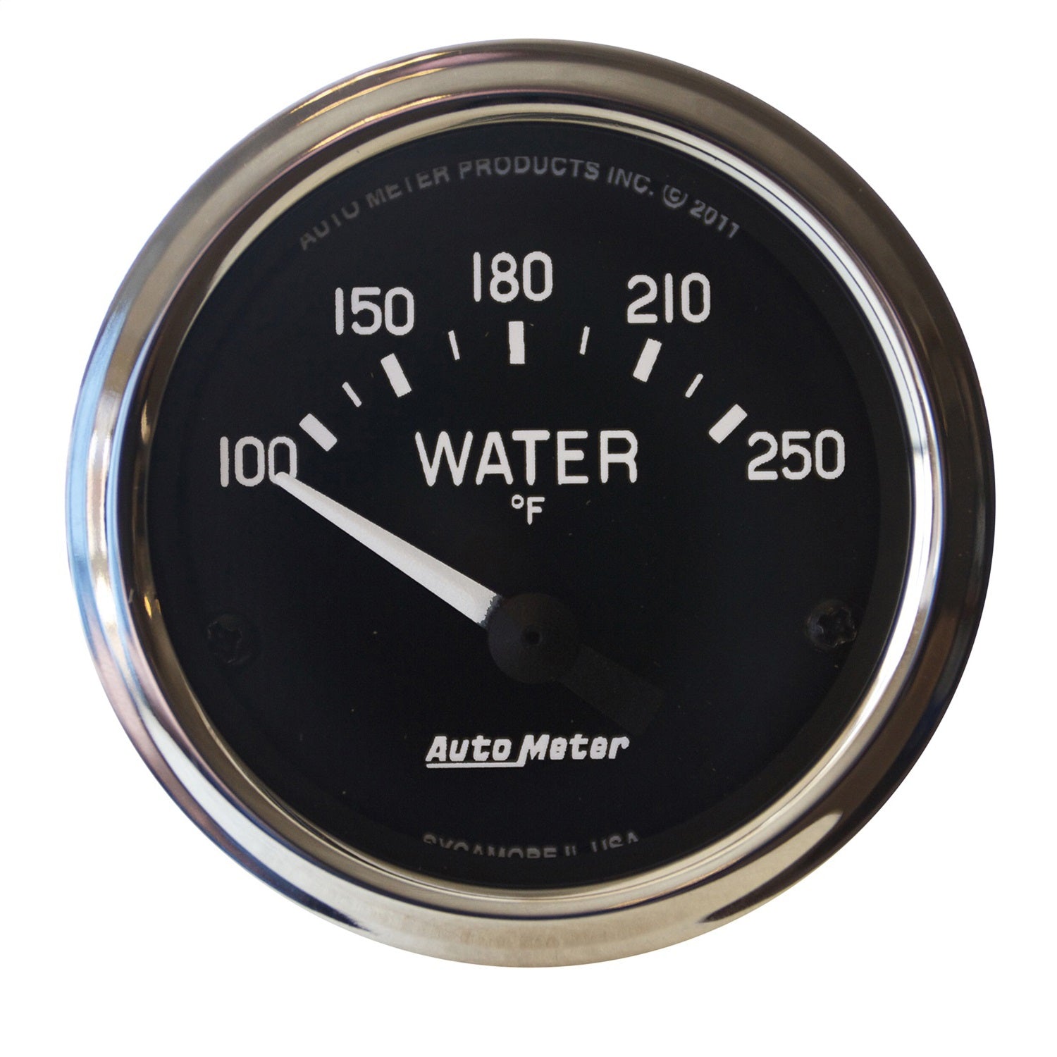 AutoMeter 201015 GAUGE; WATER TEMP; 2 1/16in.; 100-250deg.F; ELECTRIC; COBRA AutoMeter 201015
