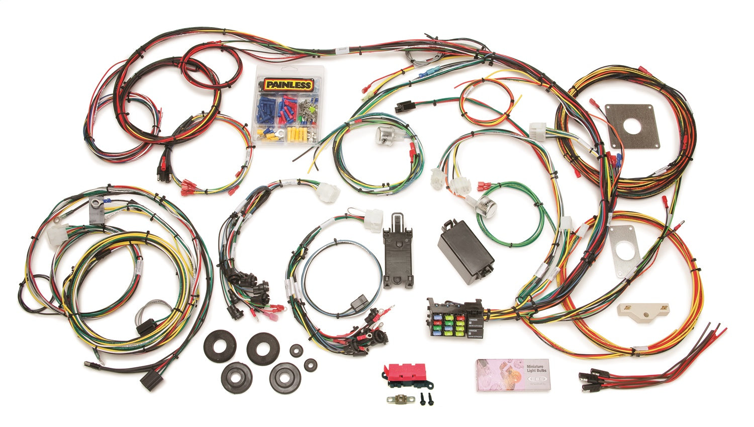 Painless Wiring 20120 22 Circuit Direct Fit Chassis Harness Painless Wiring 20120