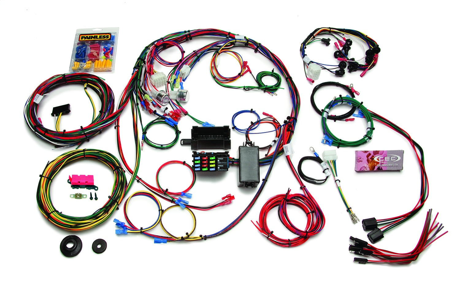 Painless Wiring 20121 22 Circuit Direct Fit Chassis Harness Painless Wiring 20121