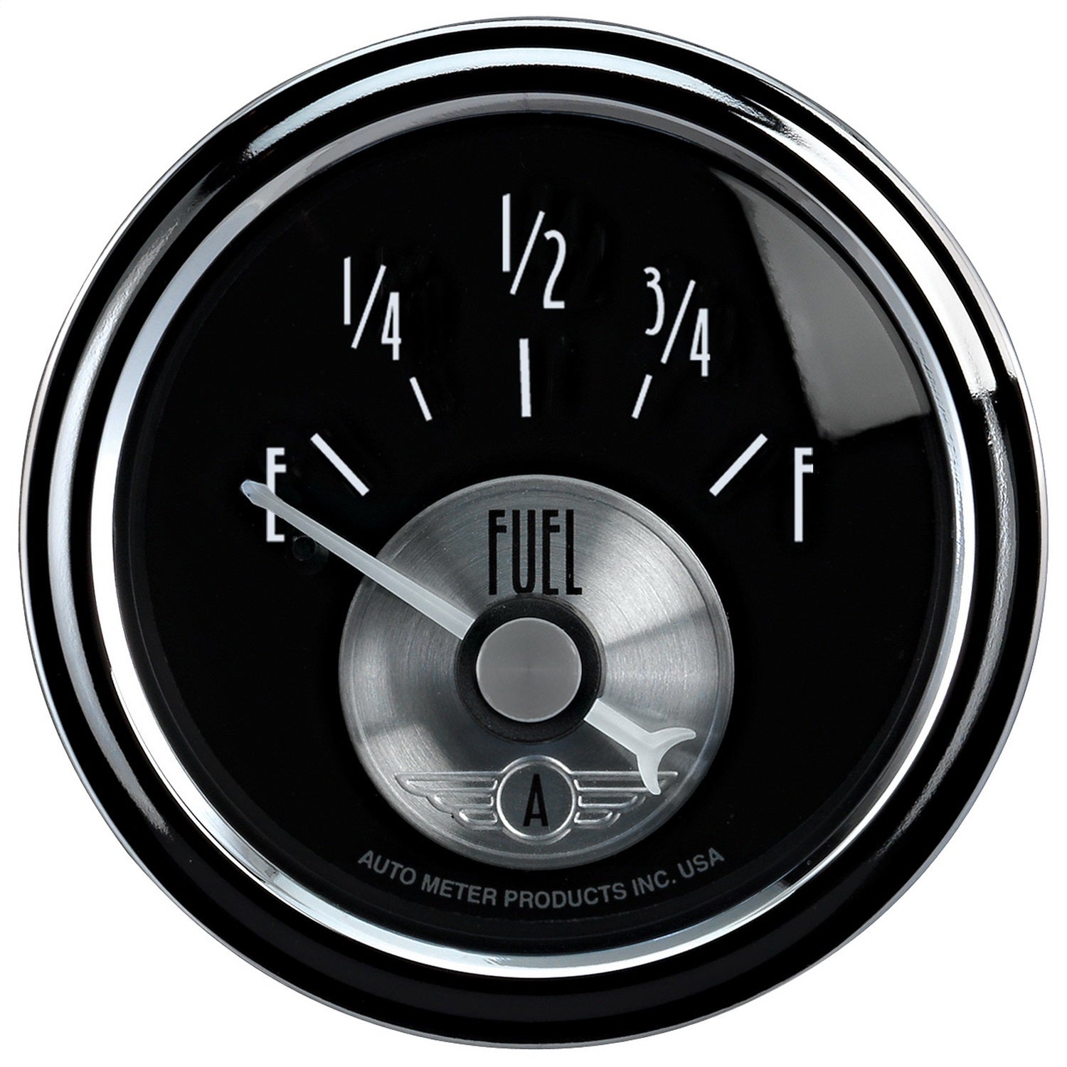 AutoMeter 2016 GAUGE; FUEL LEVEL; 2 1/16in.; 240OE TO 33OF; ELEC; PRESTIGE BLK. DIAMOND AutoMeter 2016