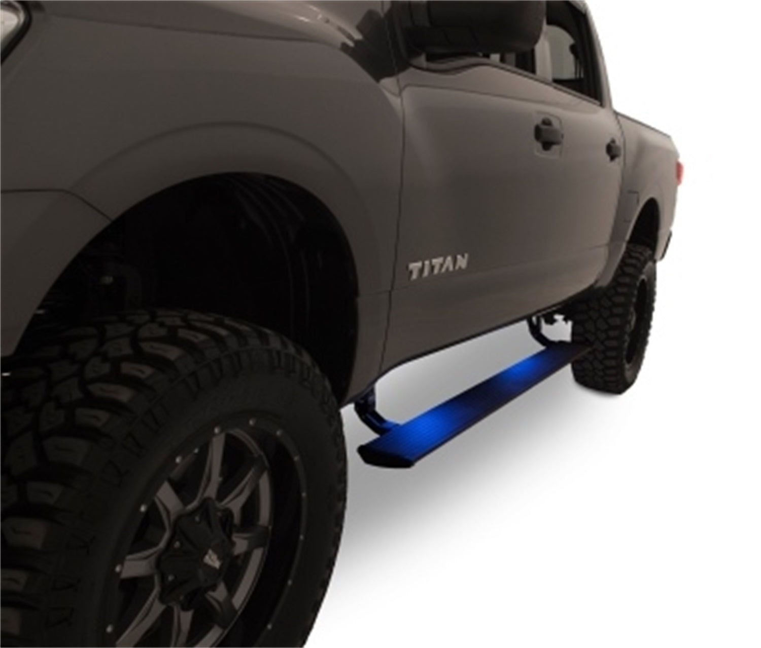 AMP Research 75120-01A PowerStep™; Incl. OEM Style Illumination; Black; AMP Research 75120-01A
