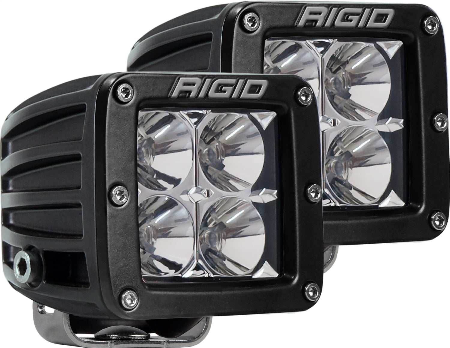 RIGID Industries 202123 D-SERIES FLOOD SURFACE MOUNT AMBER PAIR RIGID Industries 202123