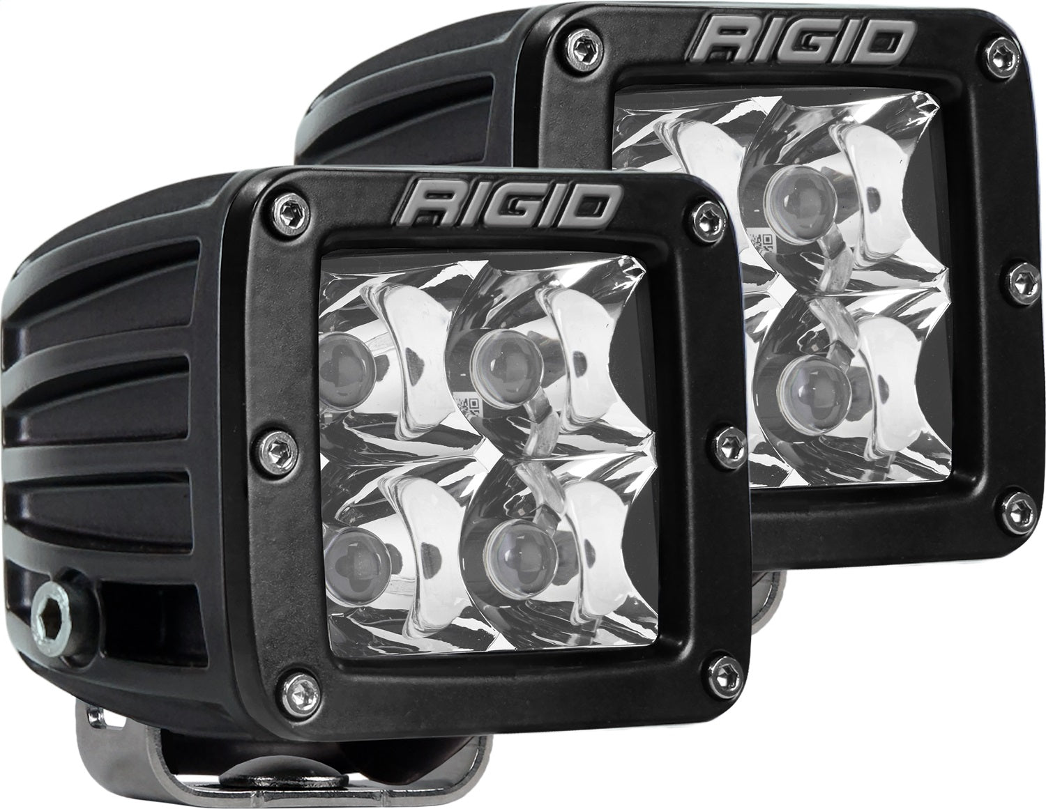 RIGID Industries 202223 D-SERIES SPOT SURFACE MOUNT AMBER PAIR RIGID Industries 202223