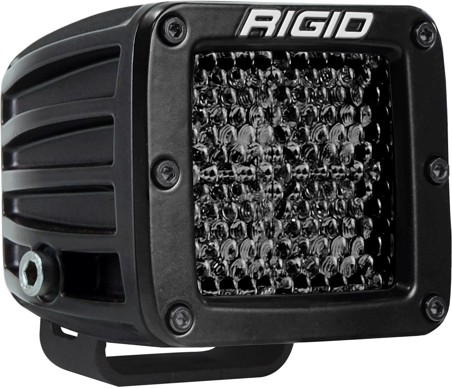 RIGID Industries 202513BLK D-SERIES PRO SPOT DIFFUSED MIDNIGHT SURFACE MOUNT ; PAIR RIGID Industries 202513BLK