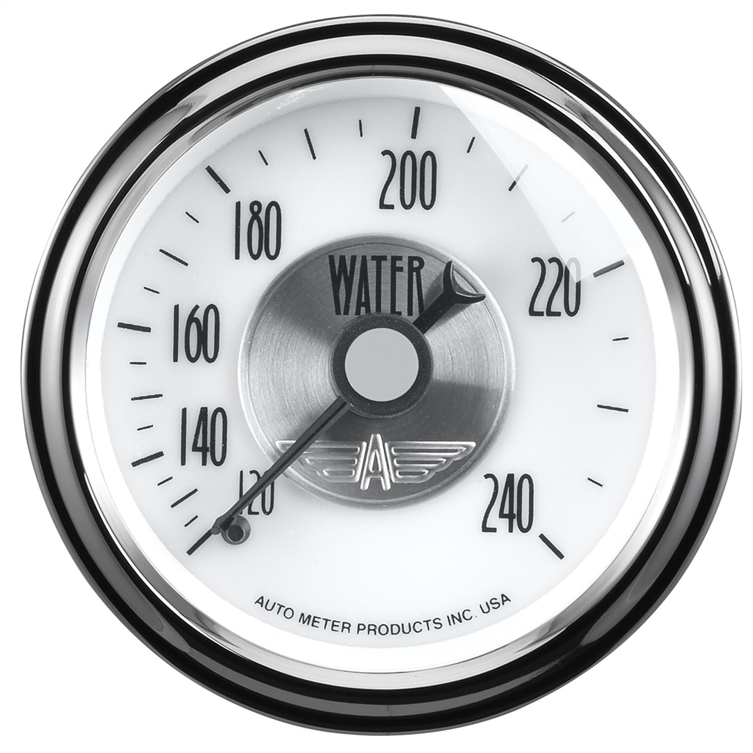 AutoMeter 2031 GAUGE; WATER TEMP; 2 1/16in.; 240deg.F; MECH; PRESTIGE PEARL AutoMeter 2031