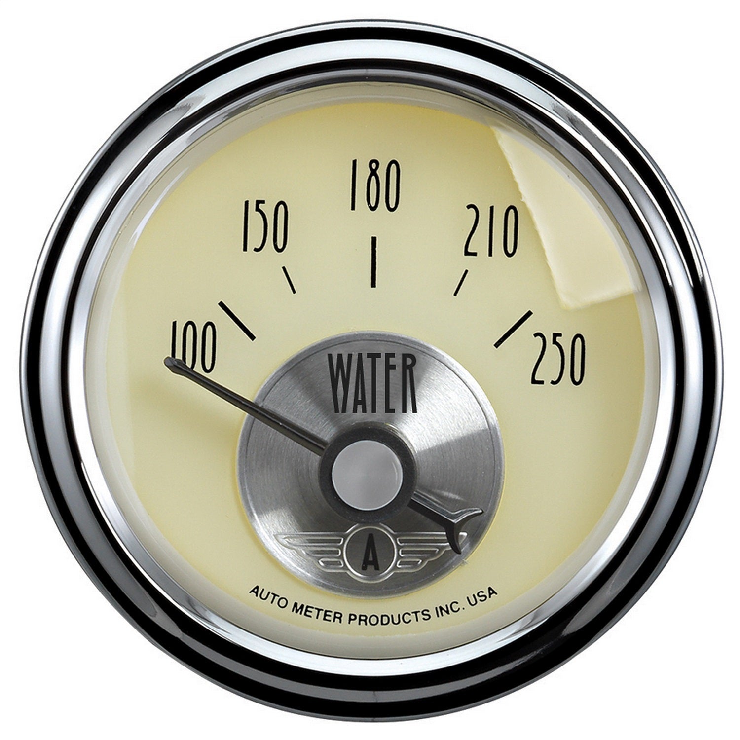 AutoMeter 2037 2-1/16in. WATER TEMPERATURE; 100-250 deg.F; PRESTIGE ANTIQUE IVORY AutoMeter 2037