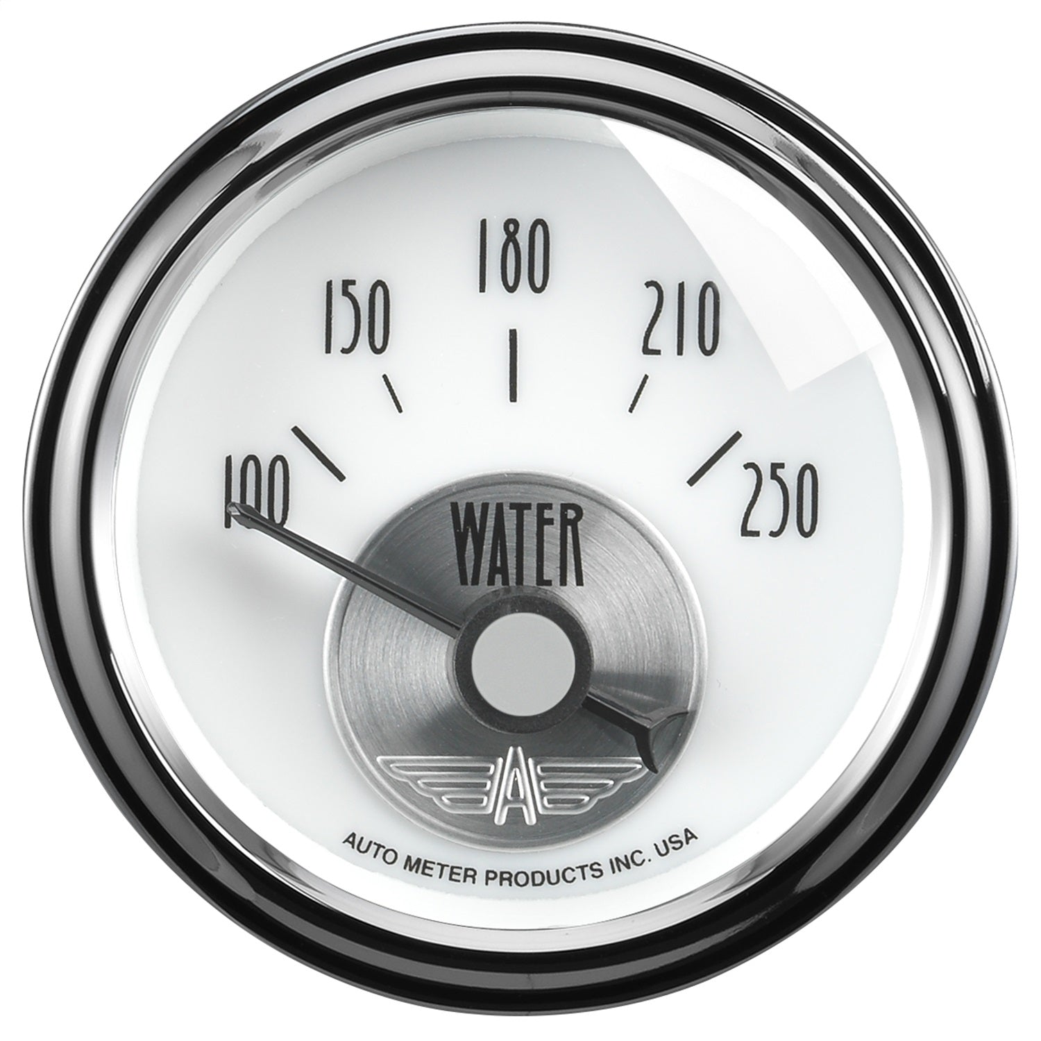 AutoMeter 2039 GAUGE; WATER TEMP; 2 1/16in.; 250deg.F; ELEC; PRESTIGE PEARL AutoMeter 2039