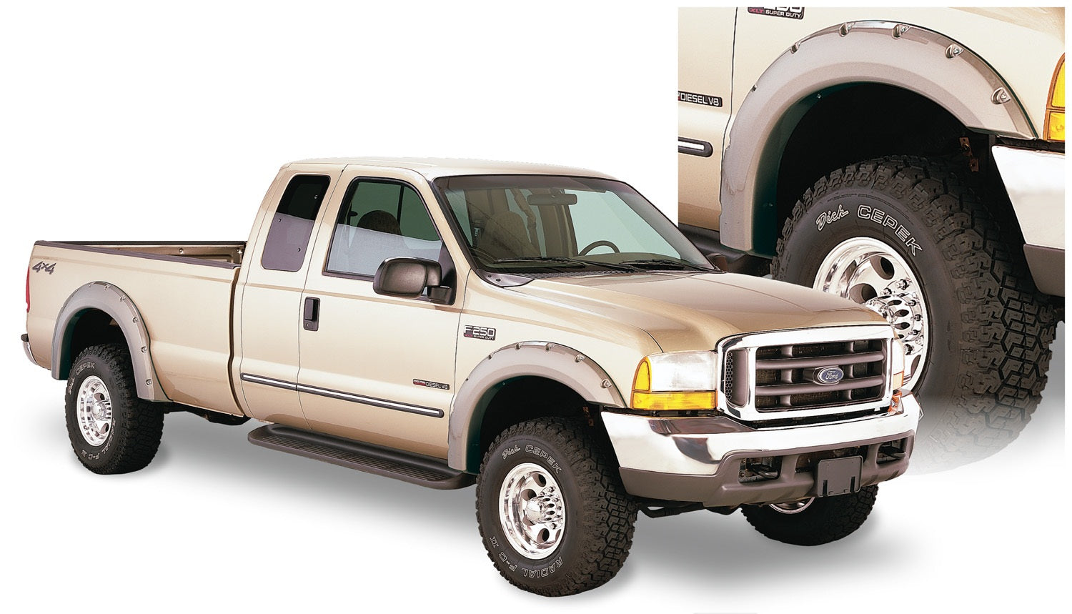 Bushwacker 20914-02 Pocket Style® Fender Flares Bushwacker 20914-02