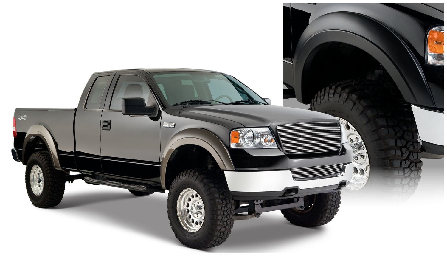 Bushwacker 20915-02 Extend-A-Fender® Flares Bushwacker 20915-02