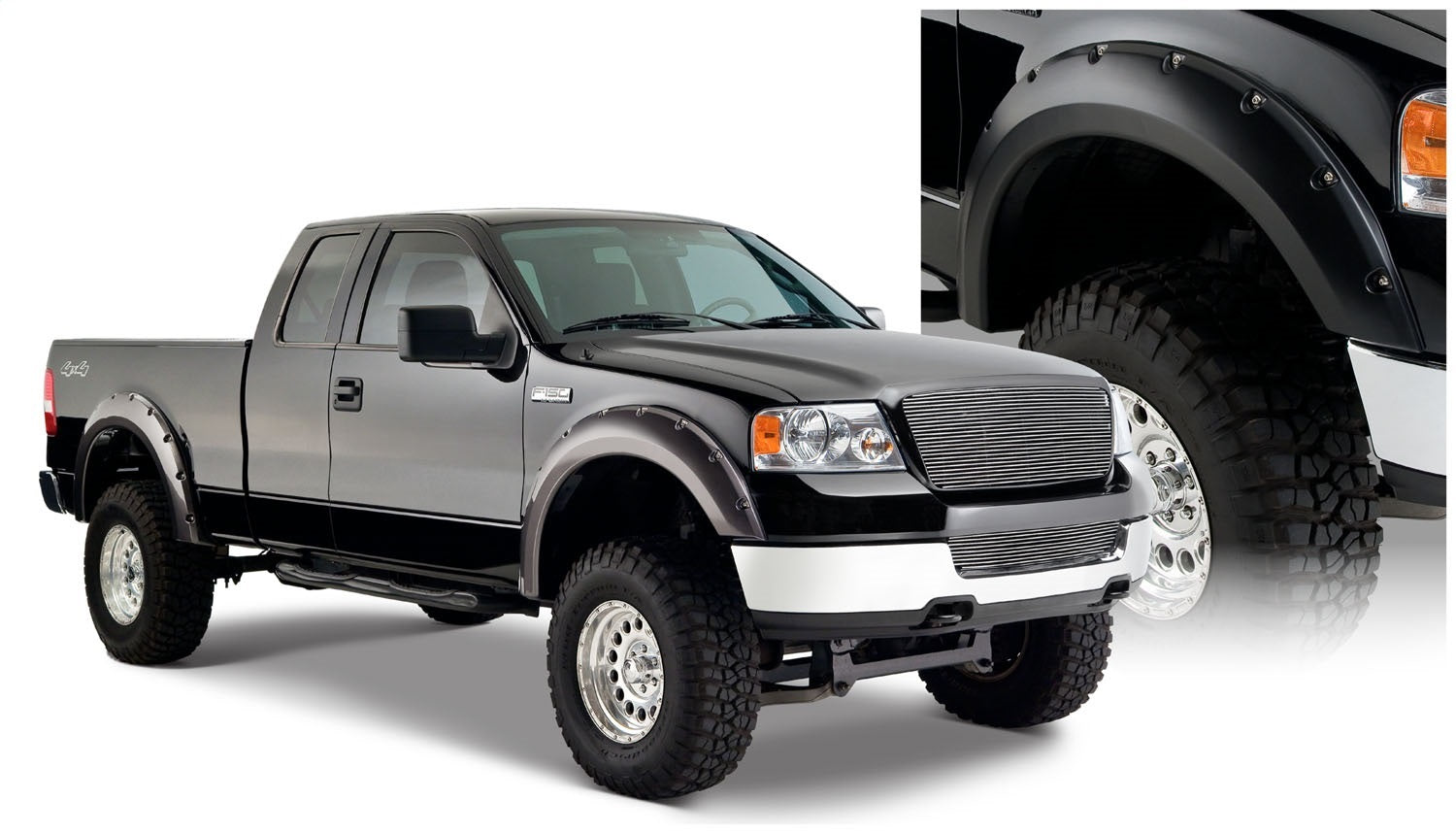 Bushwacker 20916-02 Pocket Style® Fender Flares Bushwacker 20916-02